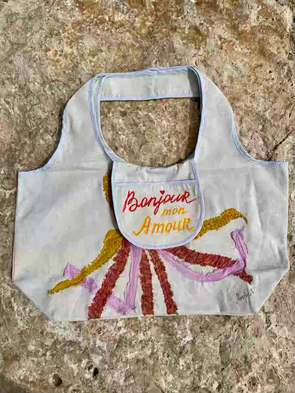 Grand Sac Cabas MariParis – Collection Trésors Marins