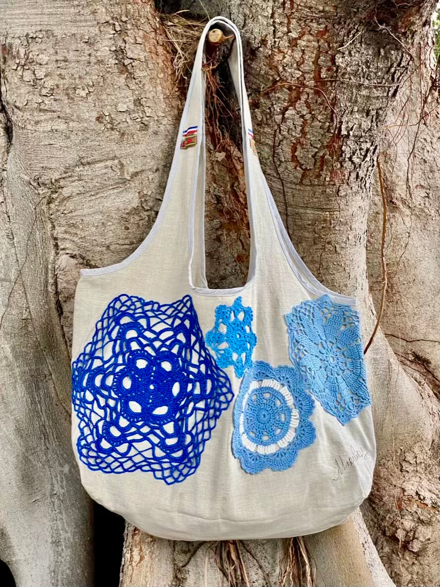 Grand Sac Cabas Par Amour – Collection Jardin Impérial