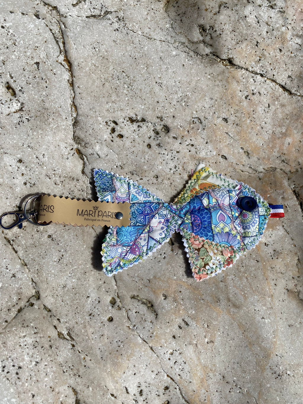 Porte-clés / Bijou de sac MariParis – Collection Trésors Marins