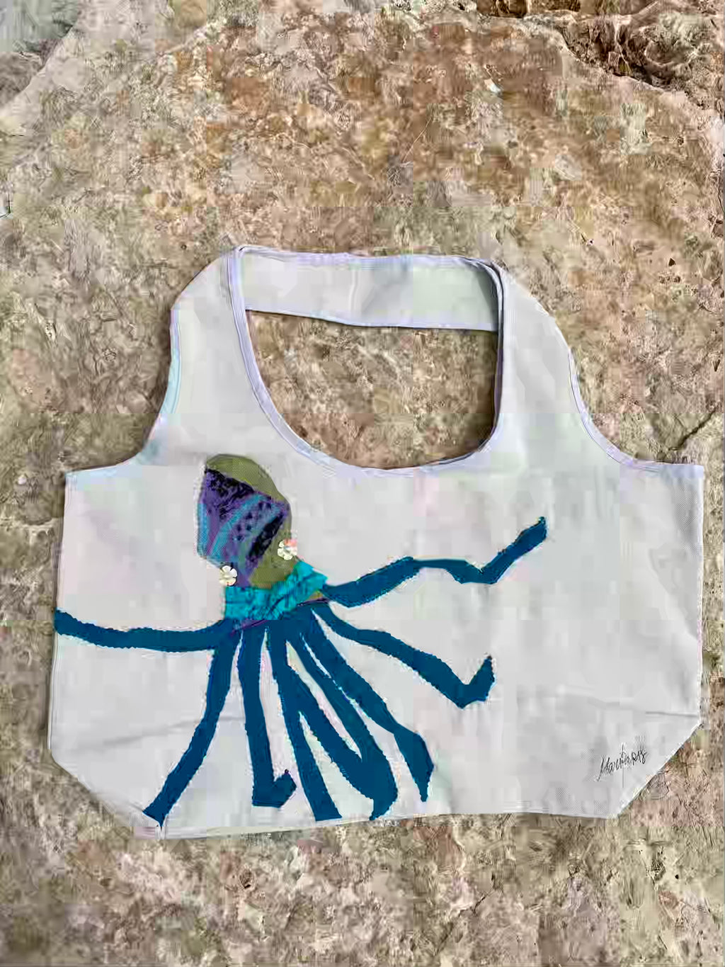 Grand Sac Cabas MariParis – Collection Trésors Marins