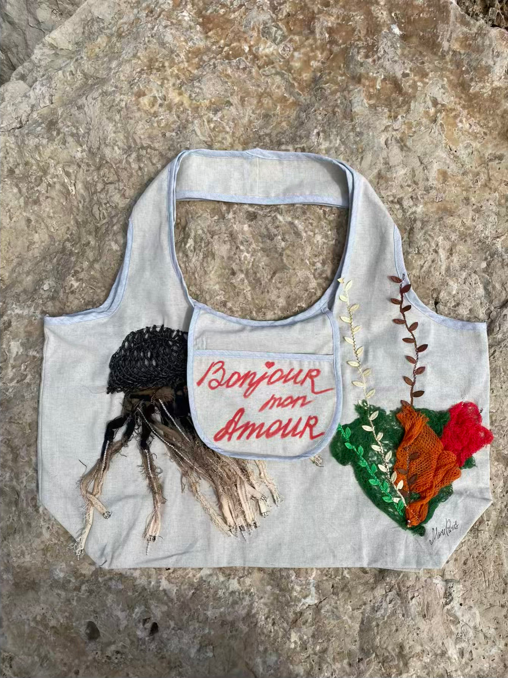 Grand Sac Cabas MariParis – Collection Trésors Marins