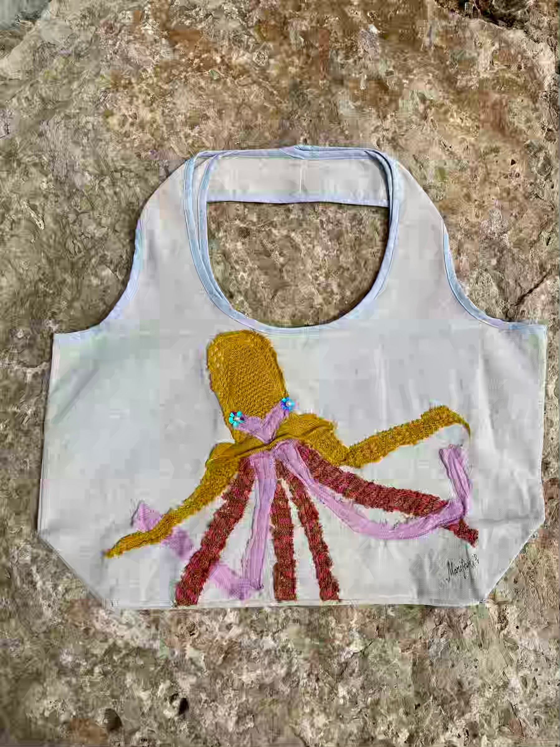 Grand Sac Cabas MariParis – Collection Trésors Marins