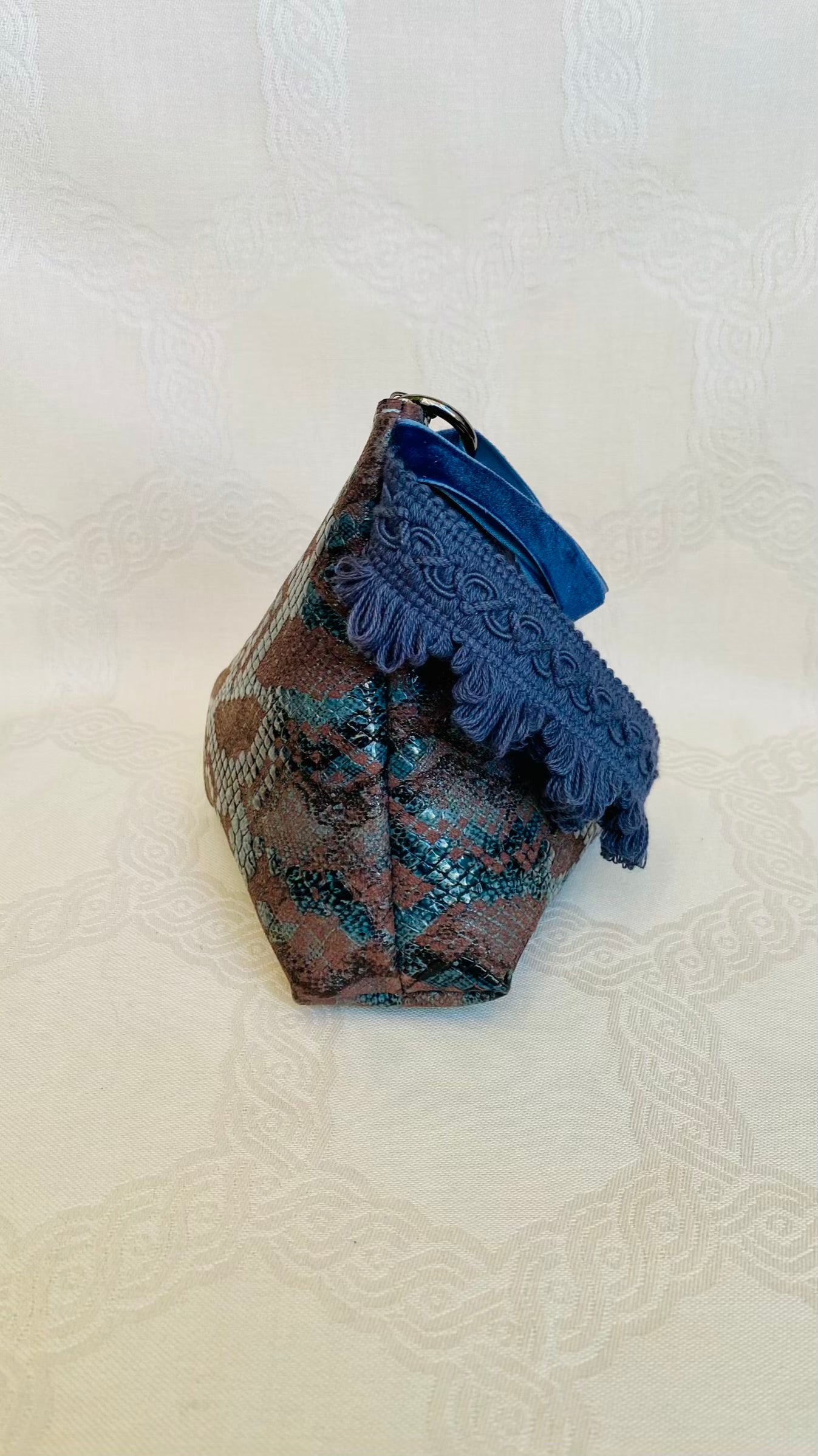 Sac Berlingot MariParis – Collection Rock&Glam     Pièce unique artisanale Fait main en France