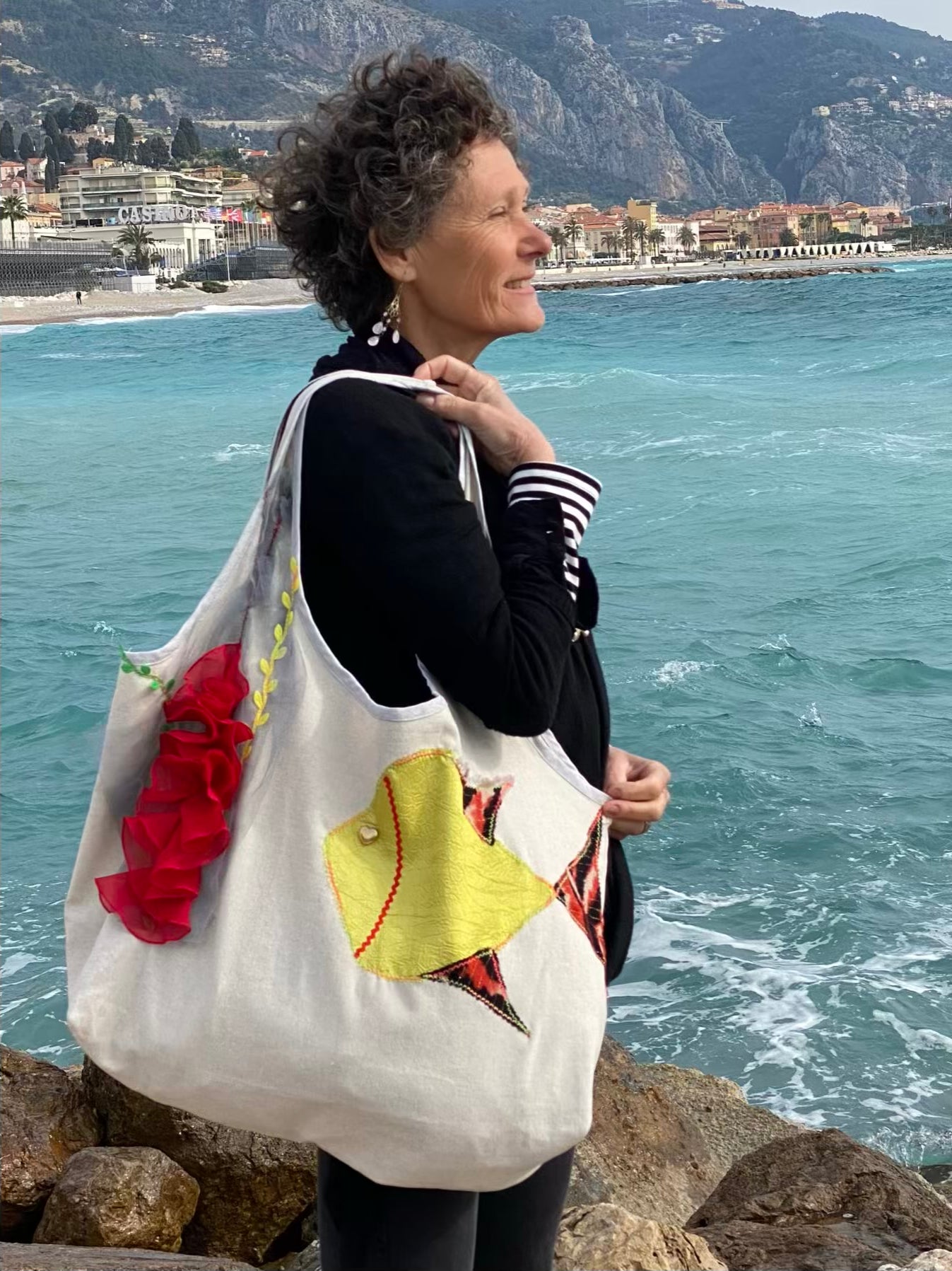 Grand Sac Cabas MariParis – Collection Trésors Marins