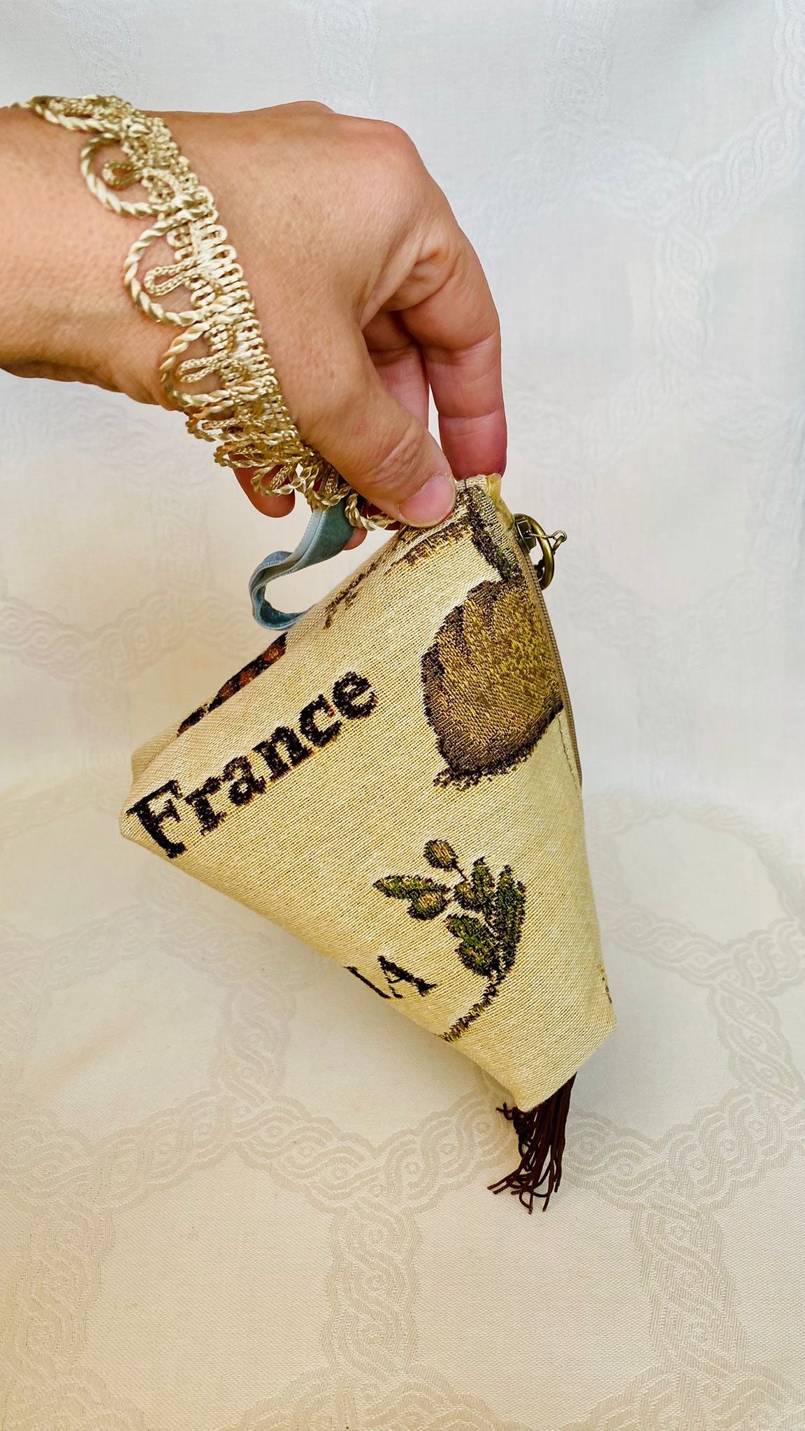 Sac Berlingot MariParis – Collection Les Essentiels Pièce unique artisanale Fait main en France