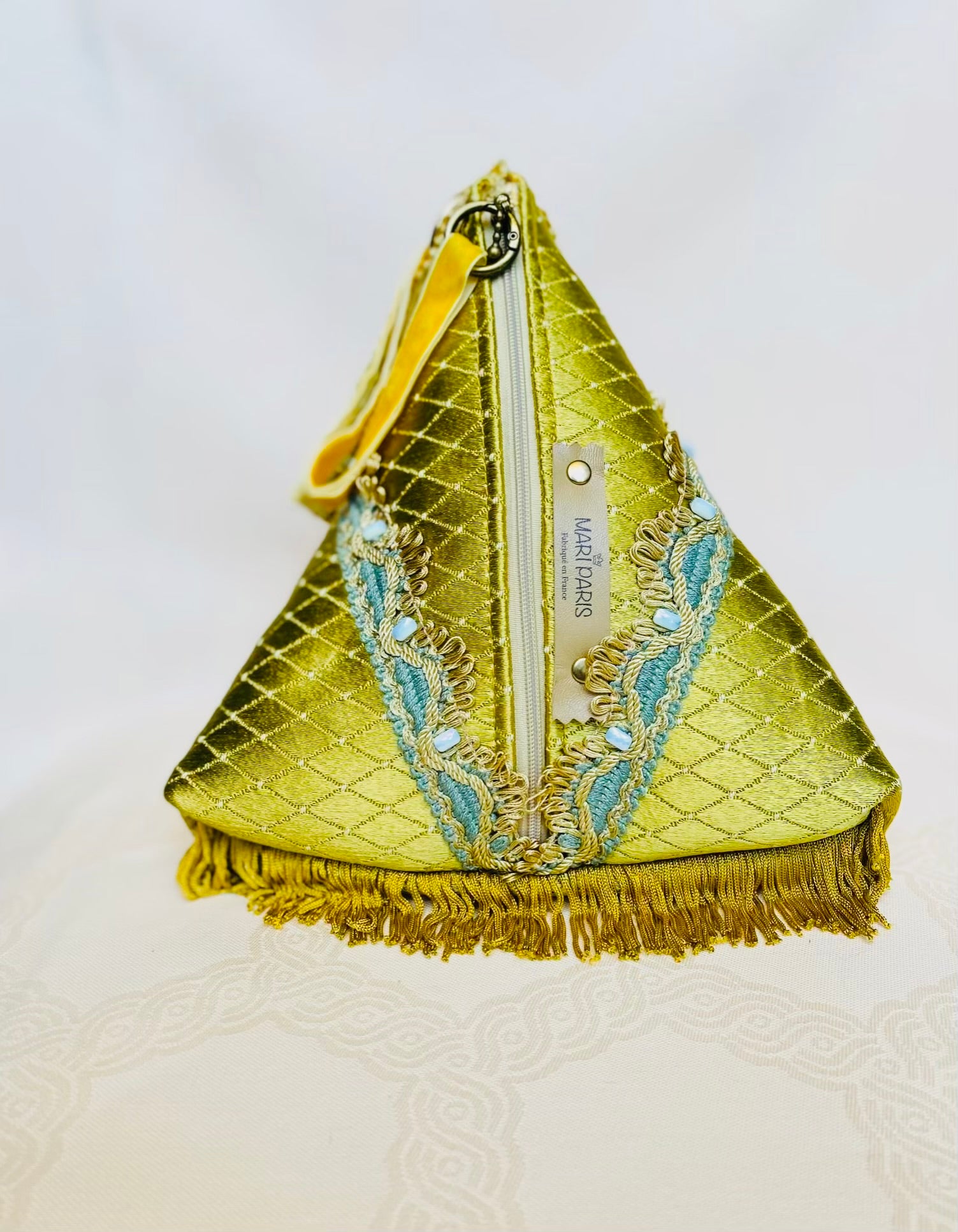 Sac Berlingot MariParis – Collection Marie-Antoinette Pièce unique artisanale Fait main en France