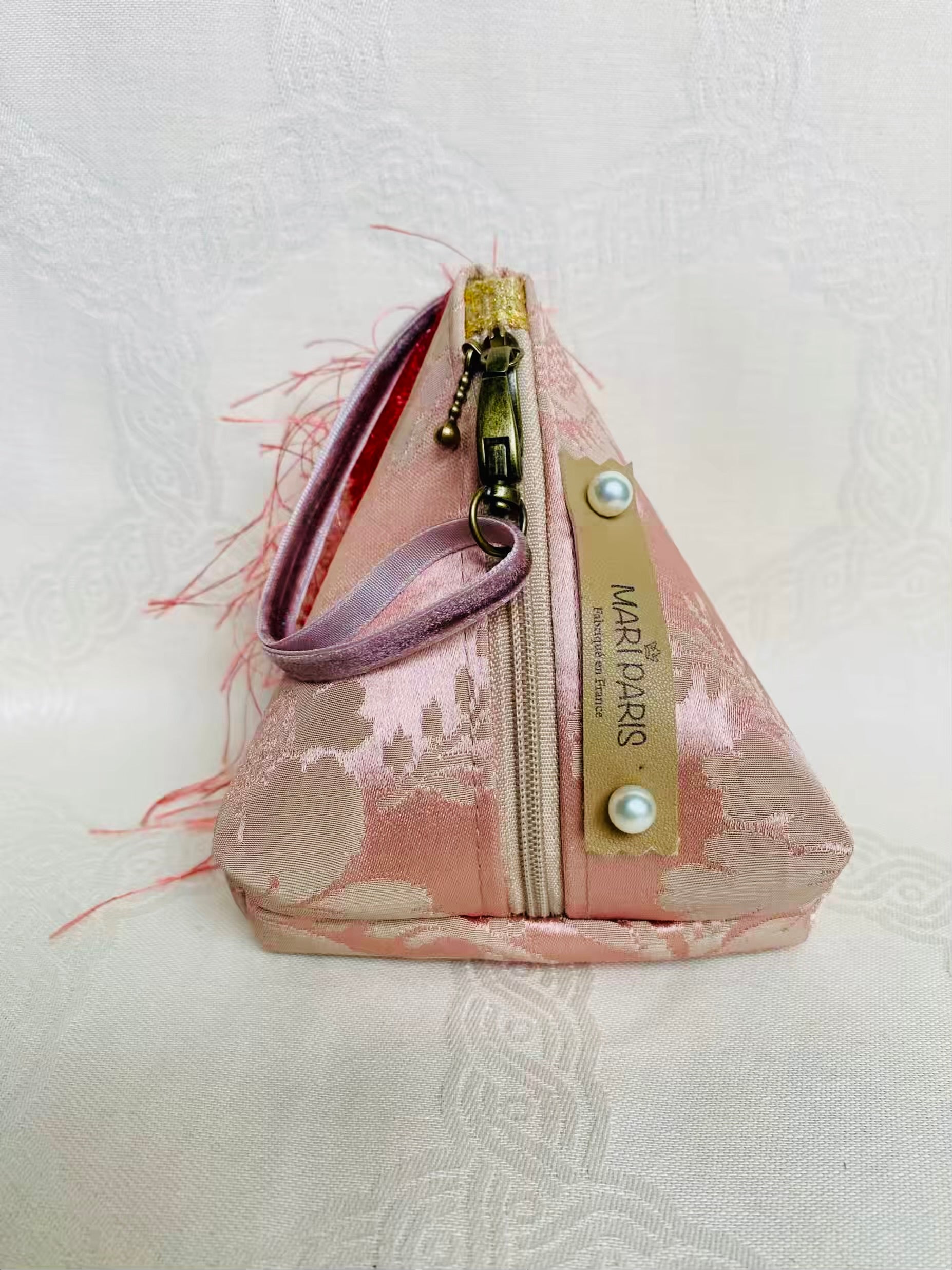 Sac Berlingot MariParis – Collection Marie-Antoinette Pièce unique artisanale Made in France