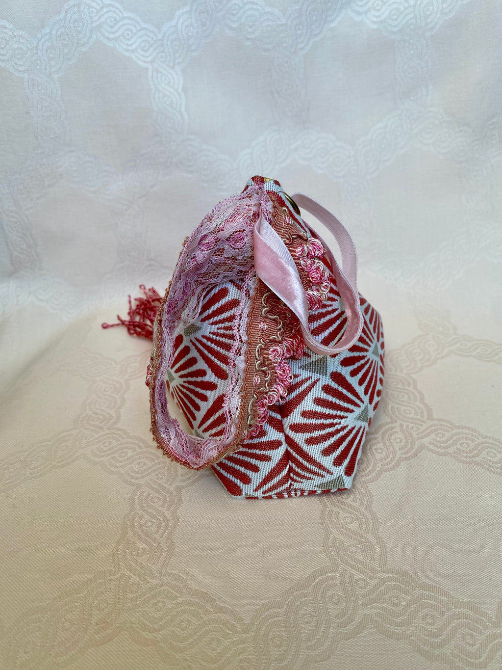 Sac Berlingot MariParis – Collection Les Années Folles Pièce unique artisanale Fait main en France
