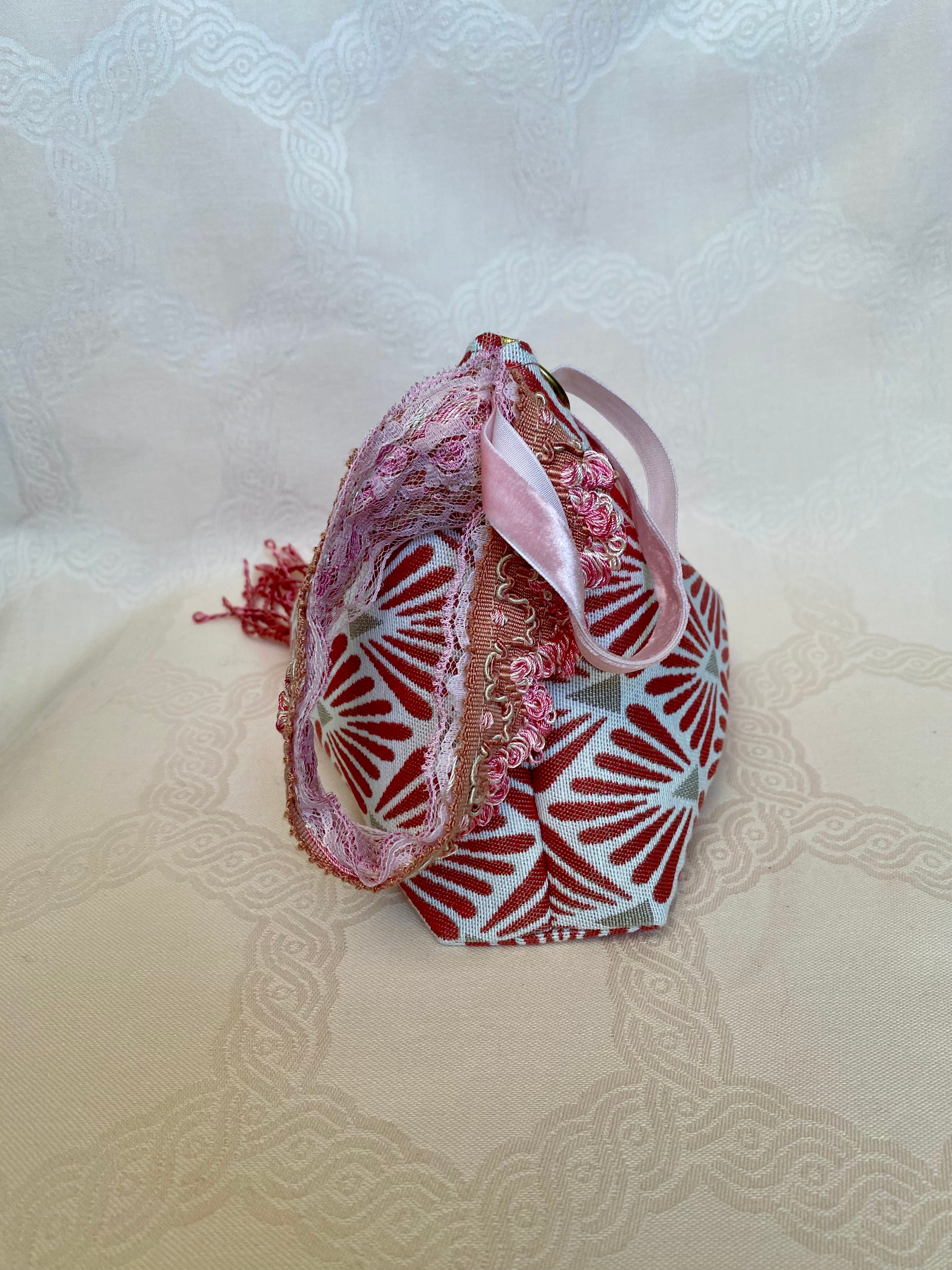 Sac Berlingot MariParis – Collection Les Années Folles Pièce unique artisanale Fait main en France