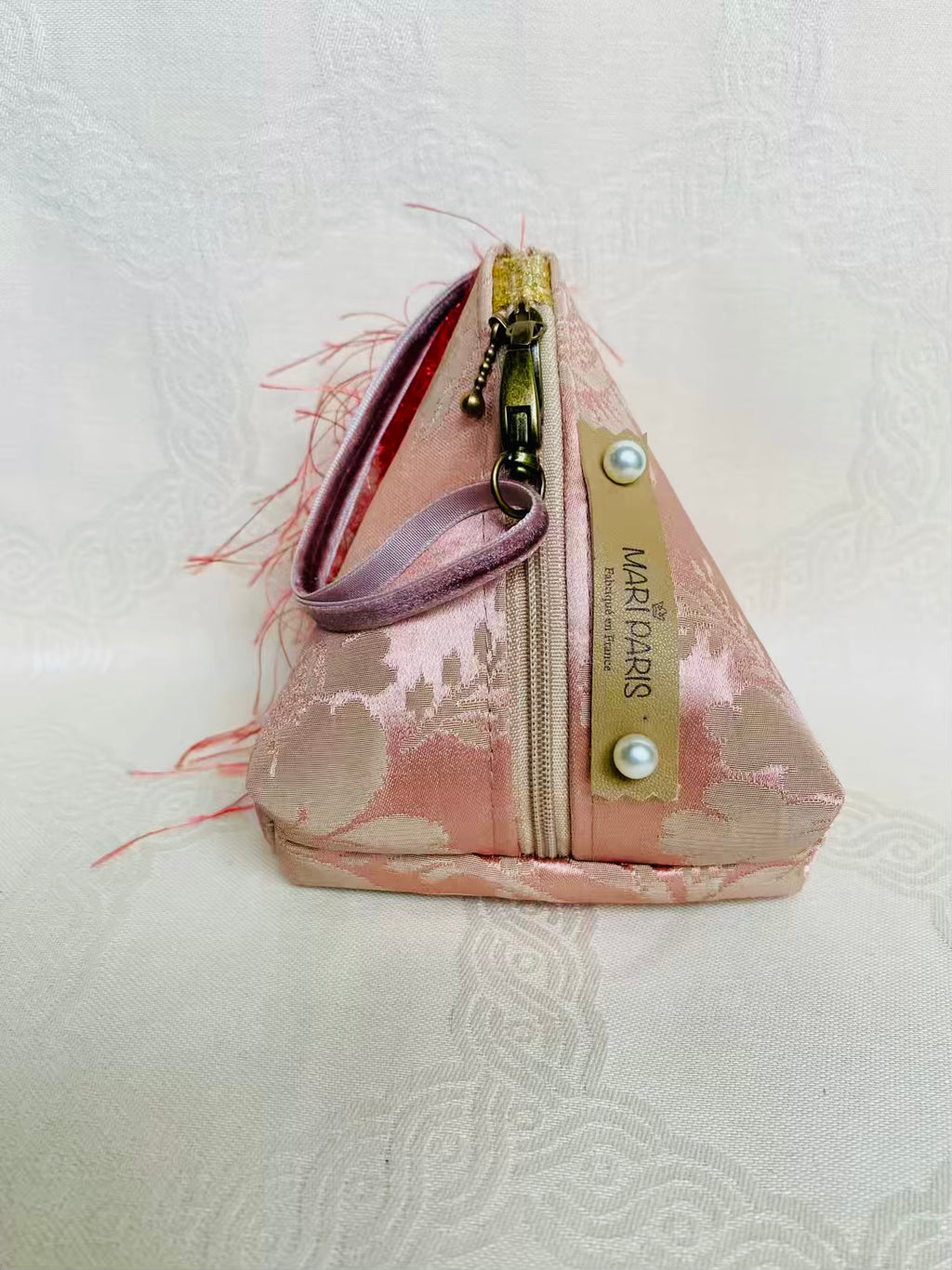 Sac Berlingot MariParis – Collection Marie-Antoinette Pièce unique artisanale Made in France