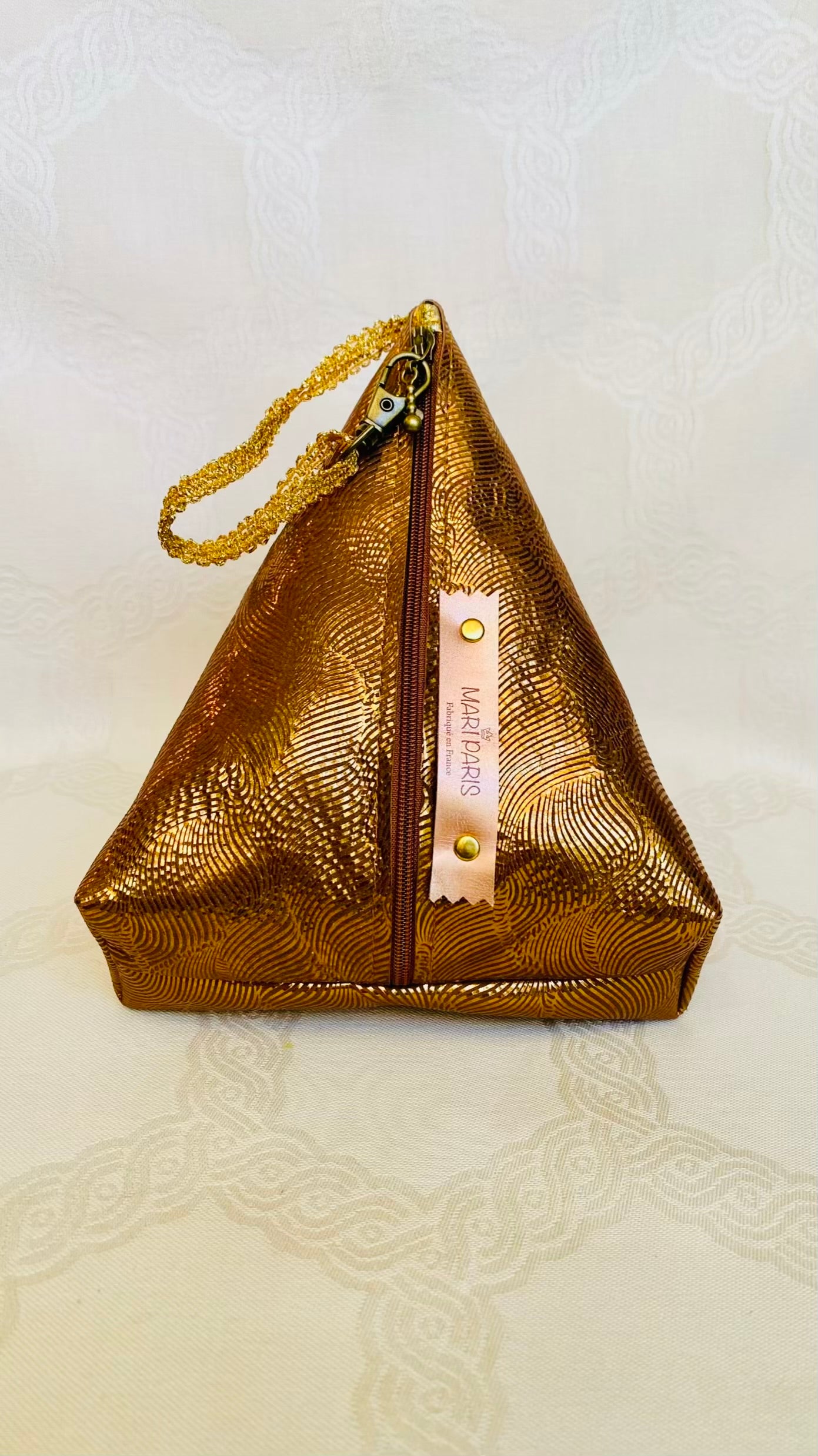 Sac Berlingot MariParis – Collection Les Années Folles Pièce unique artisanale Fait main en France