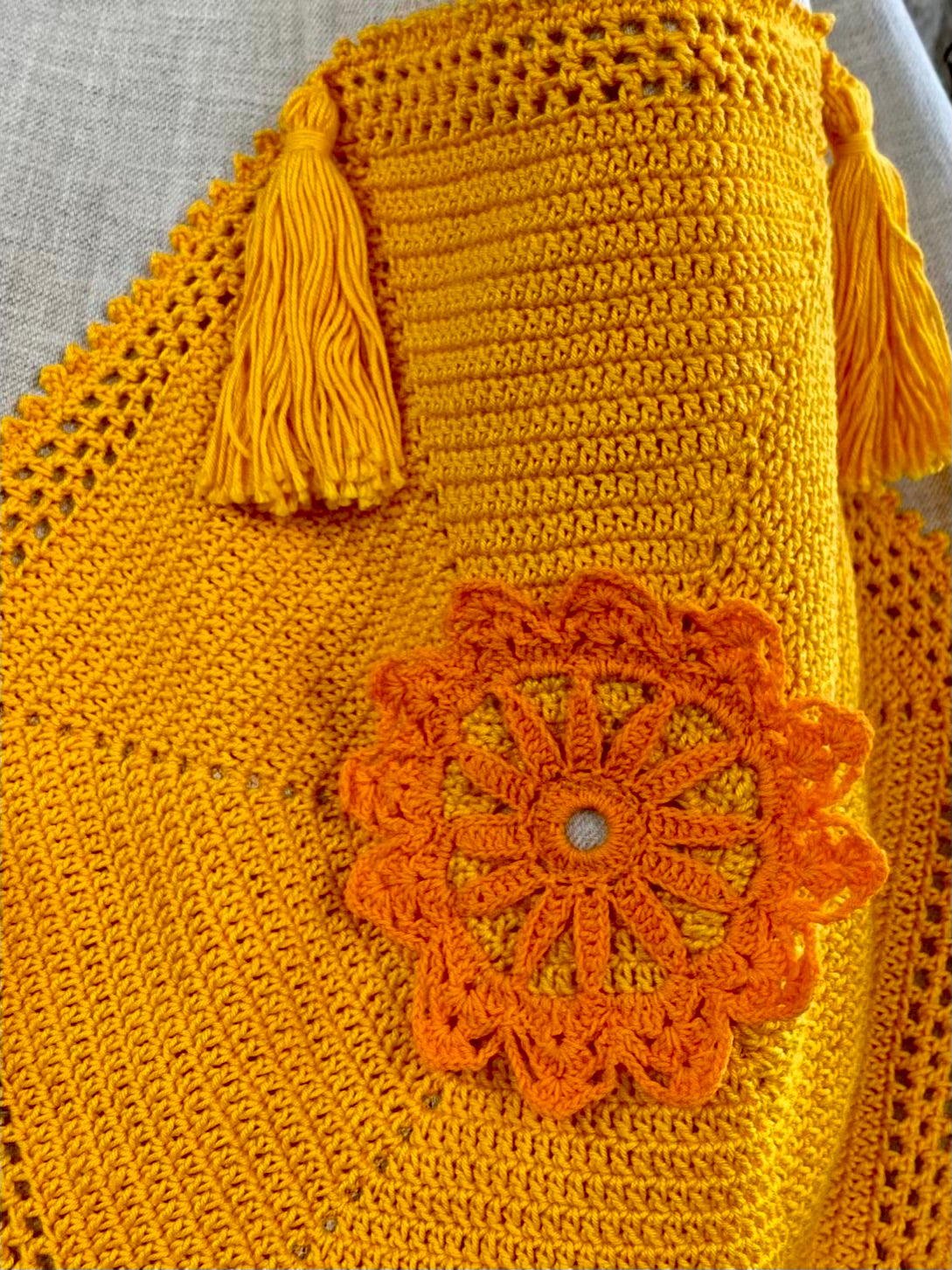 Grand Sac Cabas Soleil – Collection Jardin Impérial
