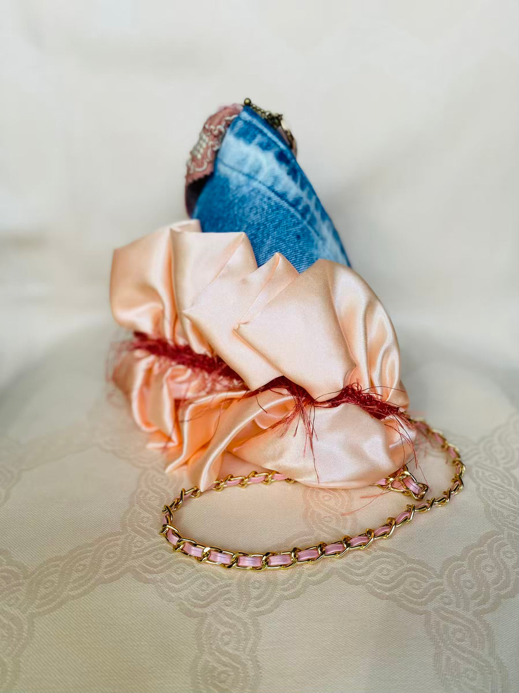 Sac Berlingot  MariParis – Collection Rock & Glam
Pièce unique artisanale faite main en France