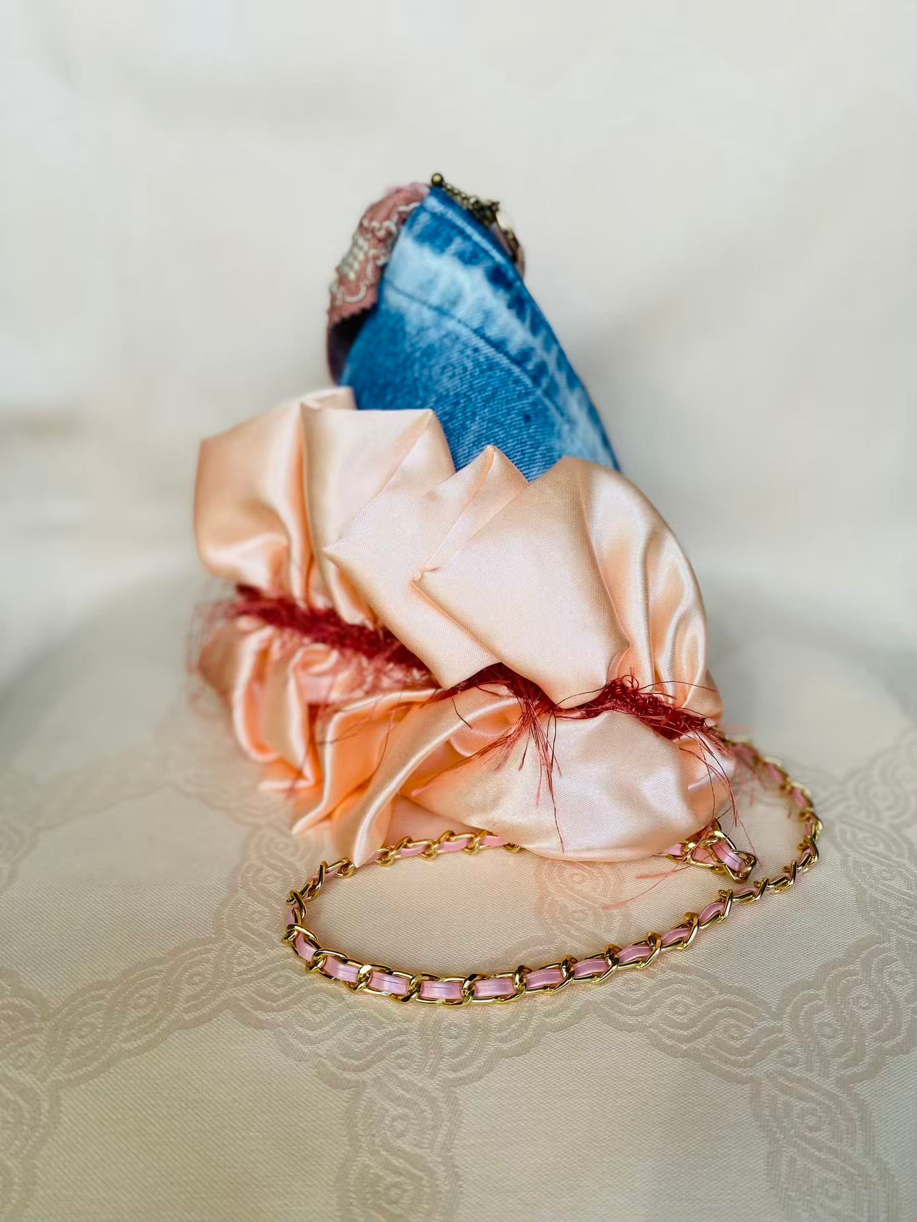 Sac Berlingot  MariParis – Collection Rock & Glam
Pièce unique artisanale faite main en France