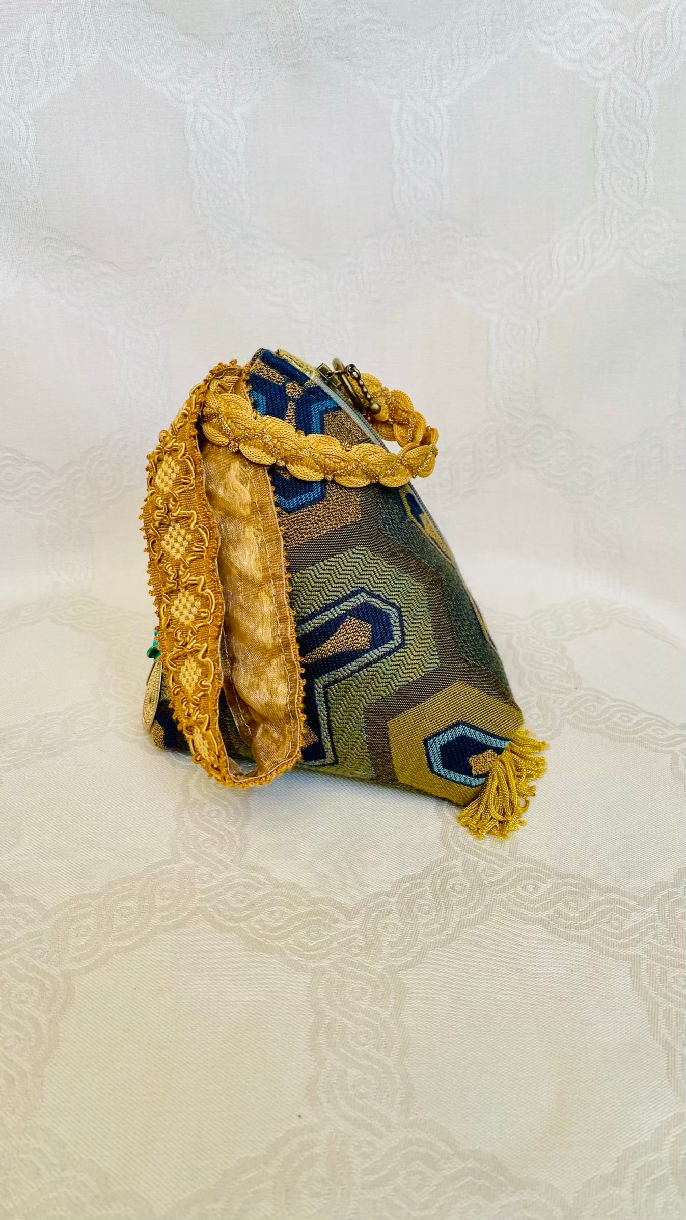 Sac Berlingot MariParis – Collection Les Années Folles Pièce unique artisanale Fait main en France