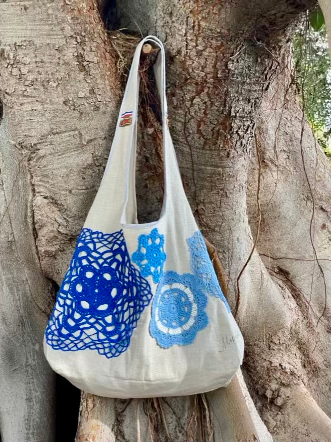 Grand Sac Cabas Par Amour – Collection Jardin Impérial