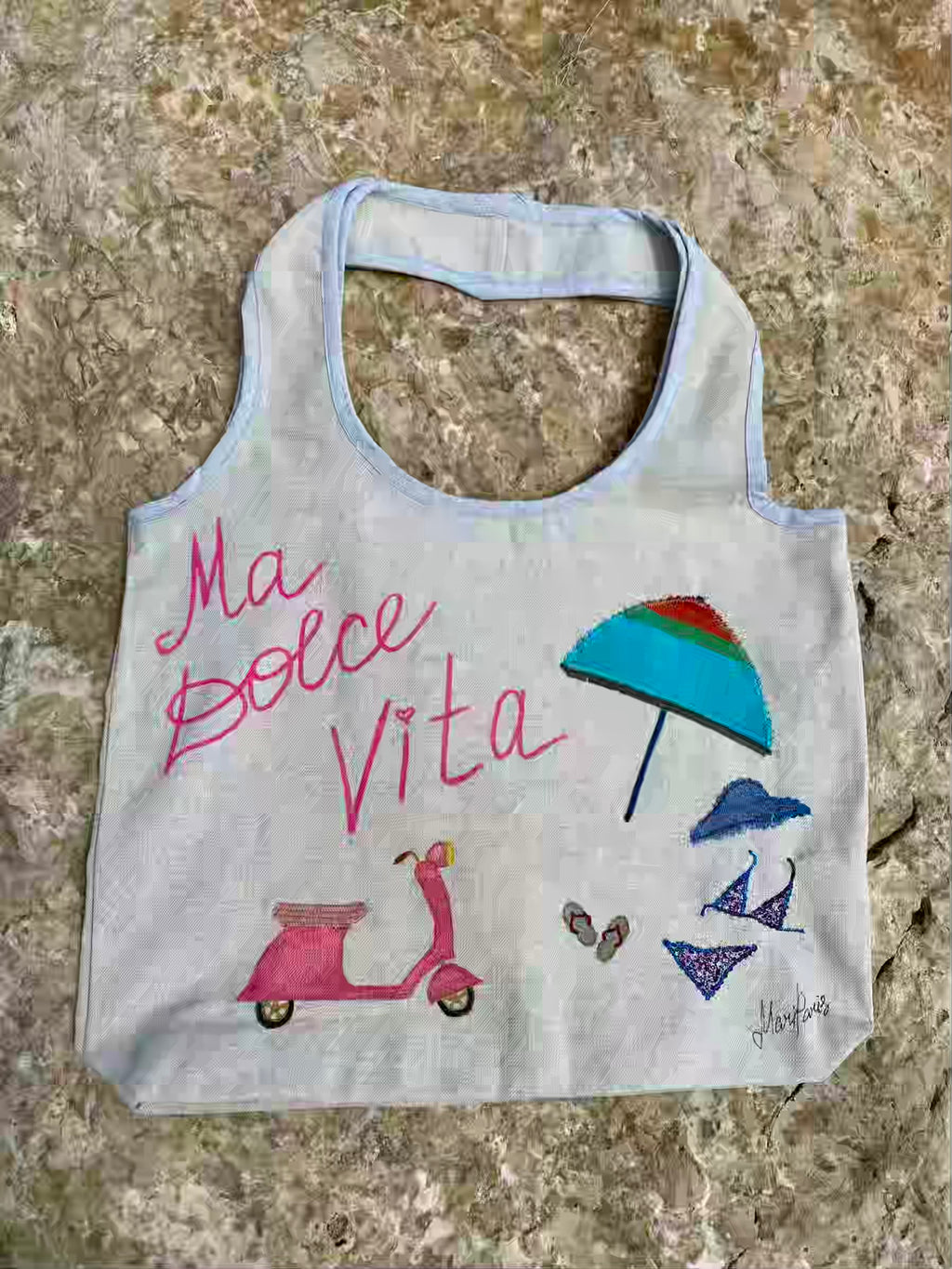 Sac Cabas MariParis – Collection Trésors Marins