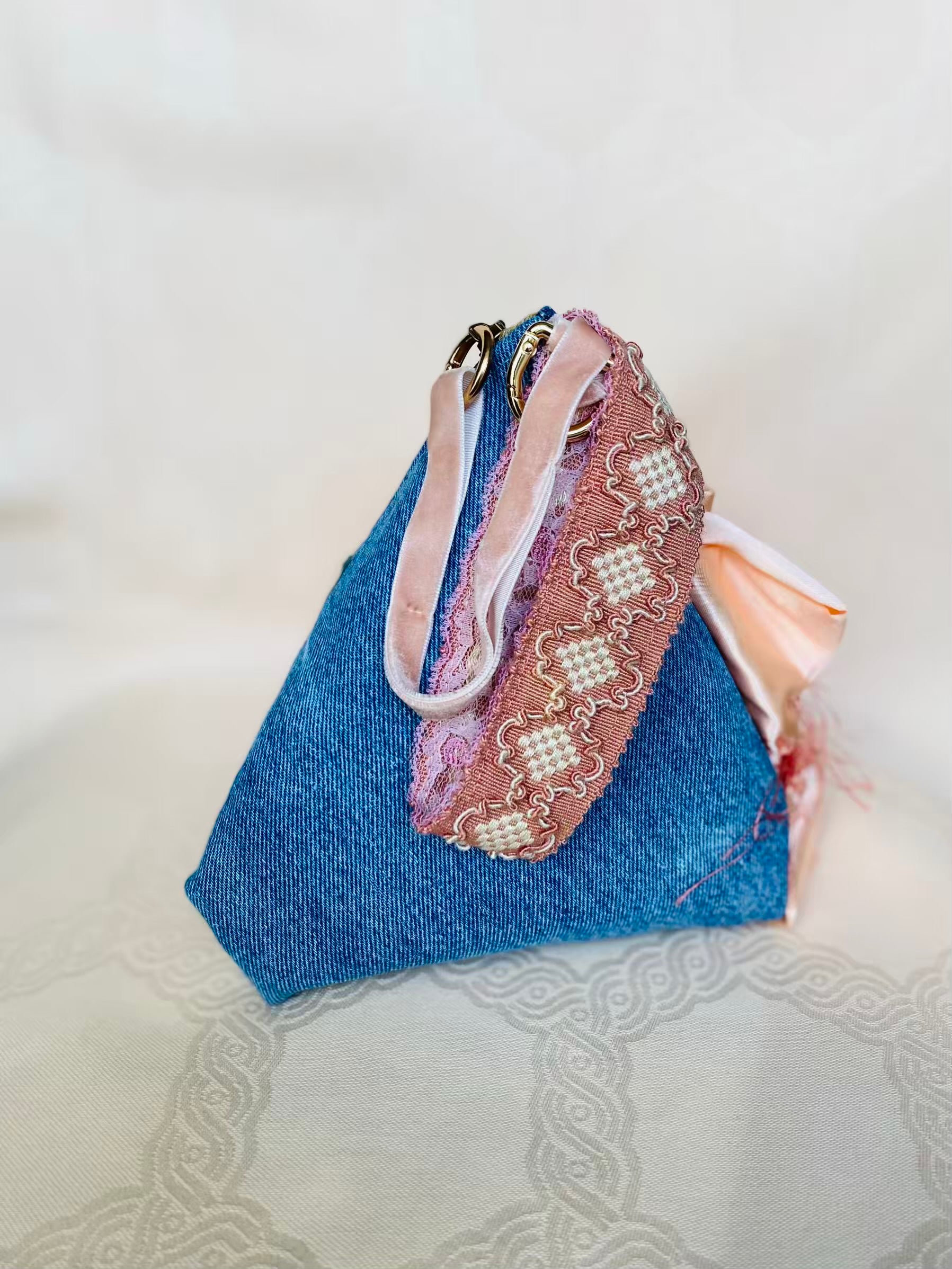 Sac Berlingot  MariParis – Collection Rock & Glam
Pièce unique artisanale faite main en France