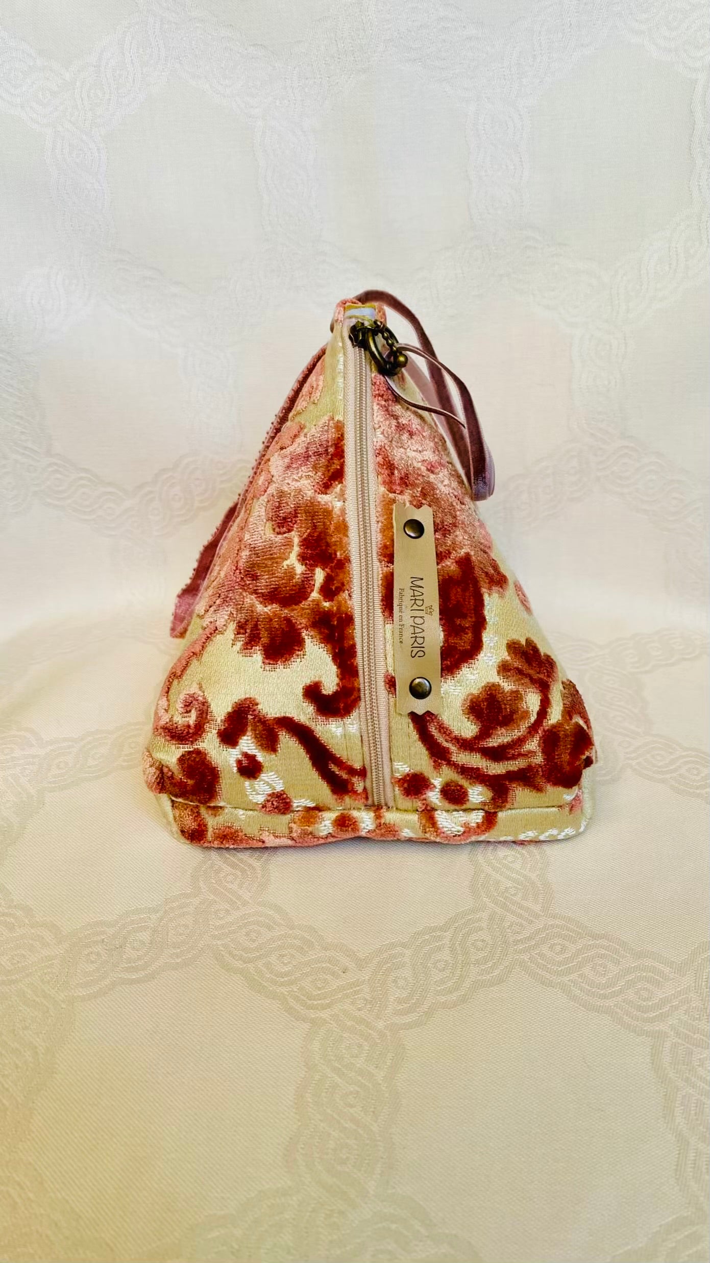 Sac Berlingot MariParis – Collection Marie-Antoinette Pièce unique artisanale Fait main en France