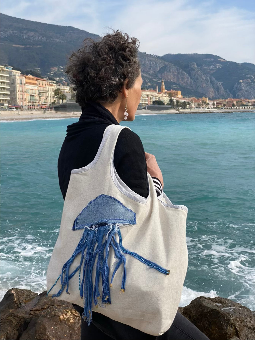 Sac Cabas MariParis – Collection Trésors Marins