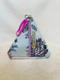 Sac Berlingot Jacquard Multicolore Rose Gris Bleu – Collection Les Essentiels MariParis