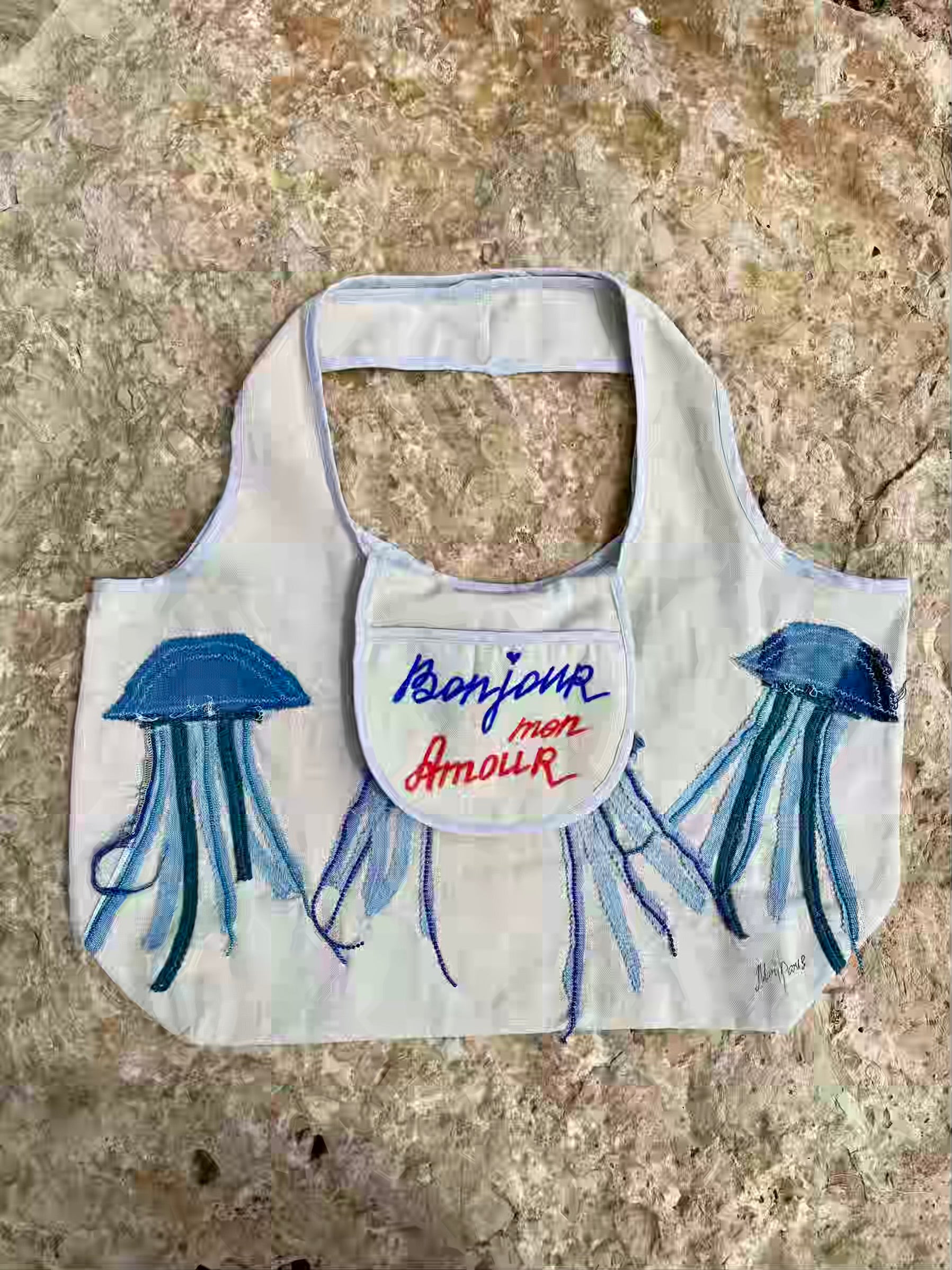 Grand Sac Cabas MariParis – Collection Trésors Marins