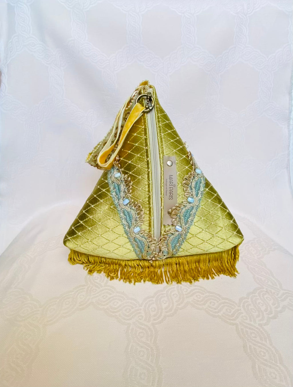 Sac Berlingot MariParis – Collection Marie-Antoinette Pièce unique artisanale Fait main en France