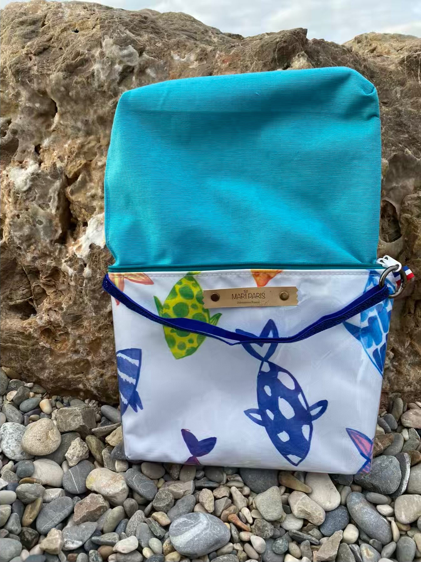 Trousse imperméable MariParis – Collection Trésors Marins