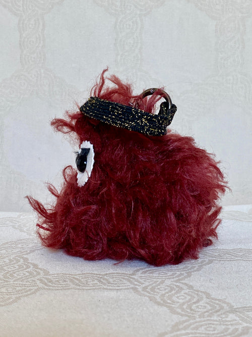 Berlingot Bouffon Bordeaux Grognon – Pochette Fantaisie Fait Main | MariParis