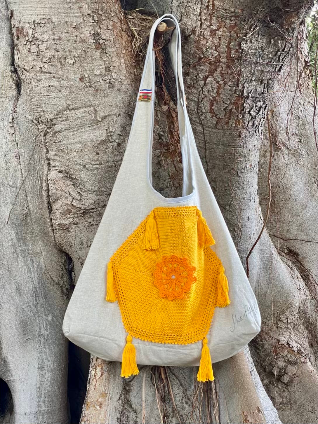 Grand Sac Cabas Soleil – Collection Jardin Impérial