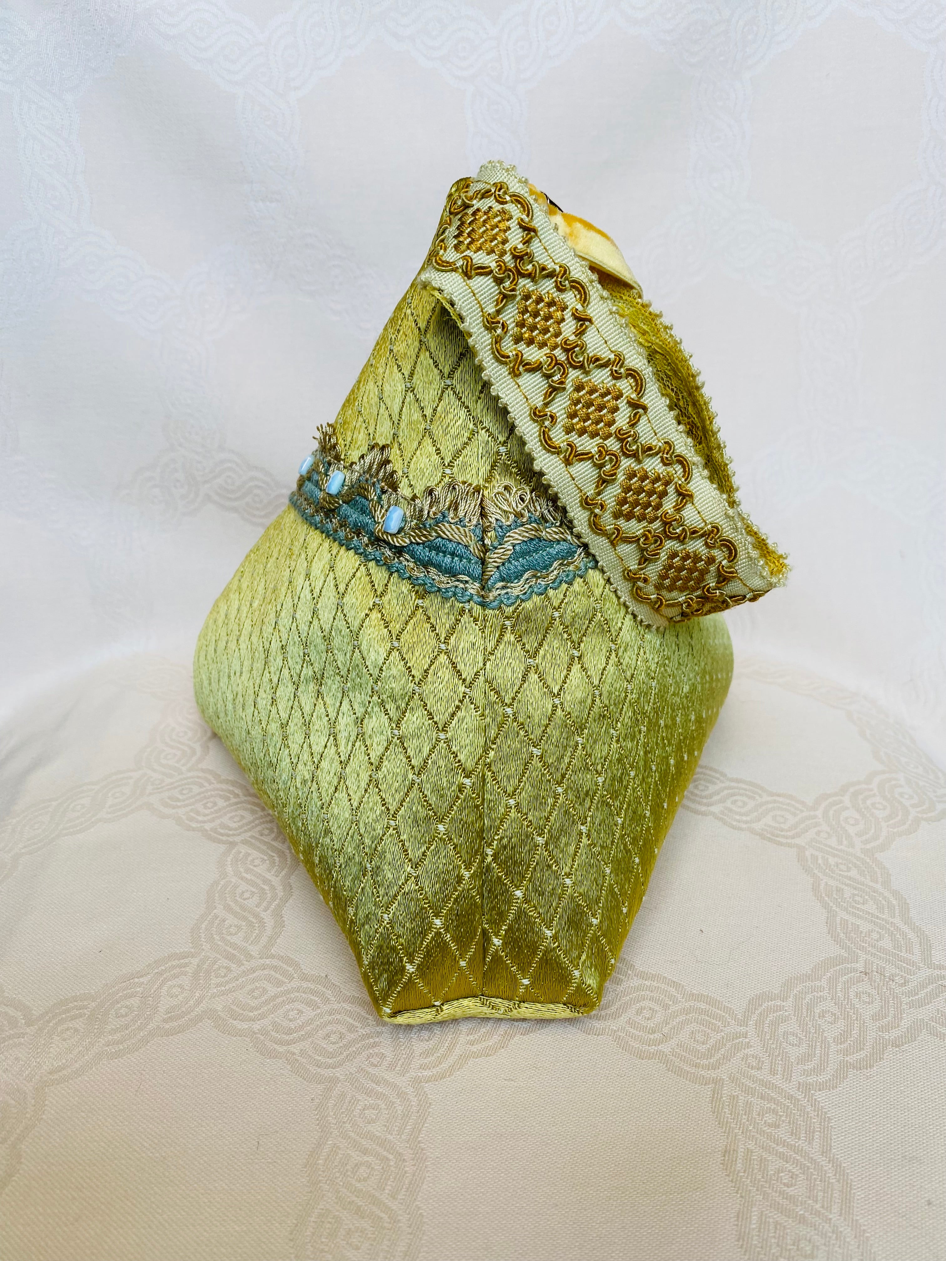 Sac Berlingot MariParis – Collection Marie-Antoinette Pièce unique artisanale Fait main en France