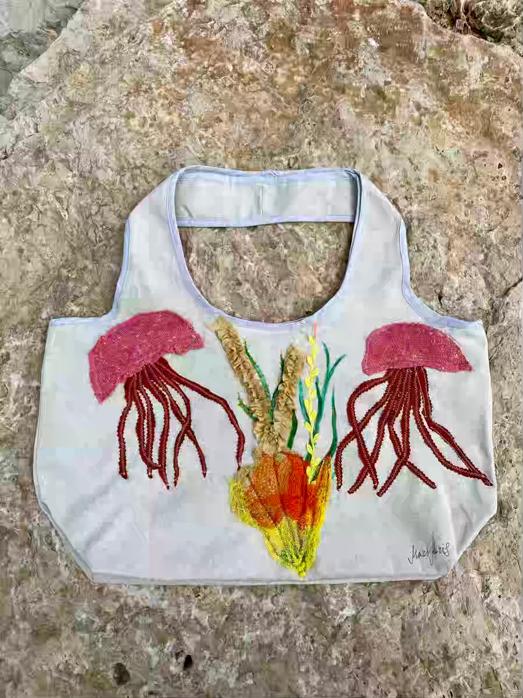 Grand Sac Cabas MariParis – Collection Trésors Marins