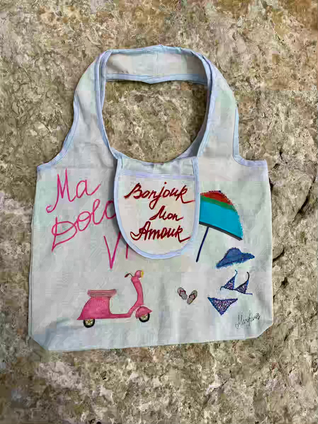 Sac Cabas MariParis – Collection Trésors Marins