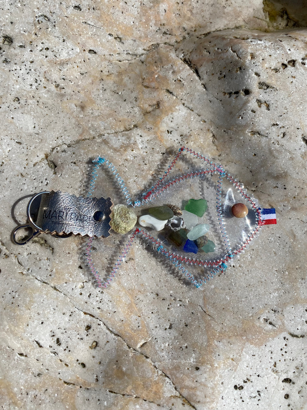 Porte-clés / Bijou de sac MariParis – Collection Trésors Marins