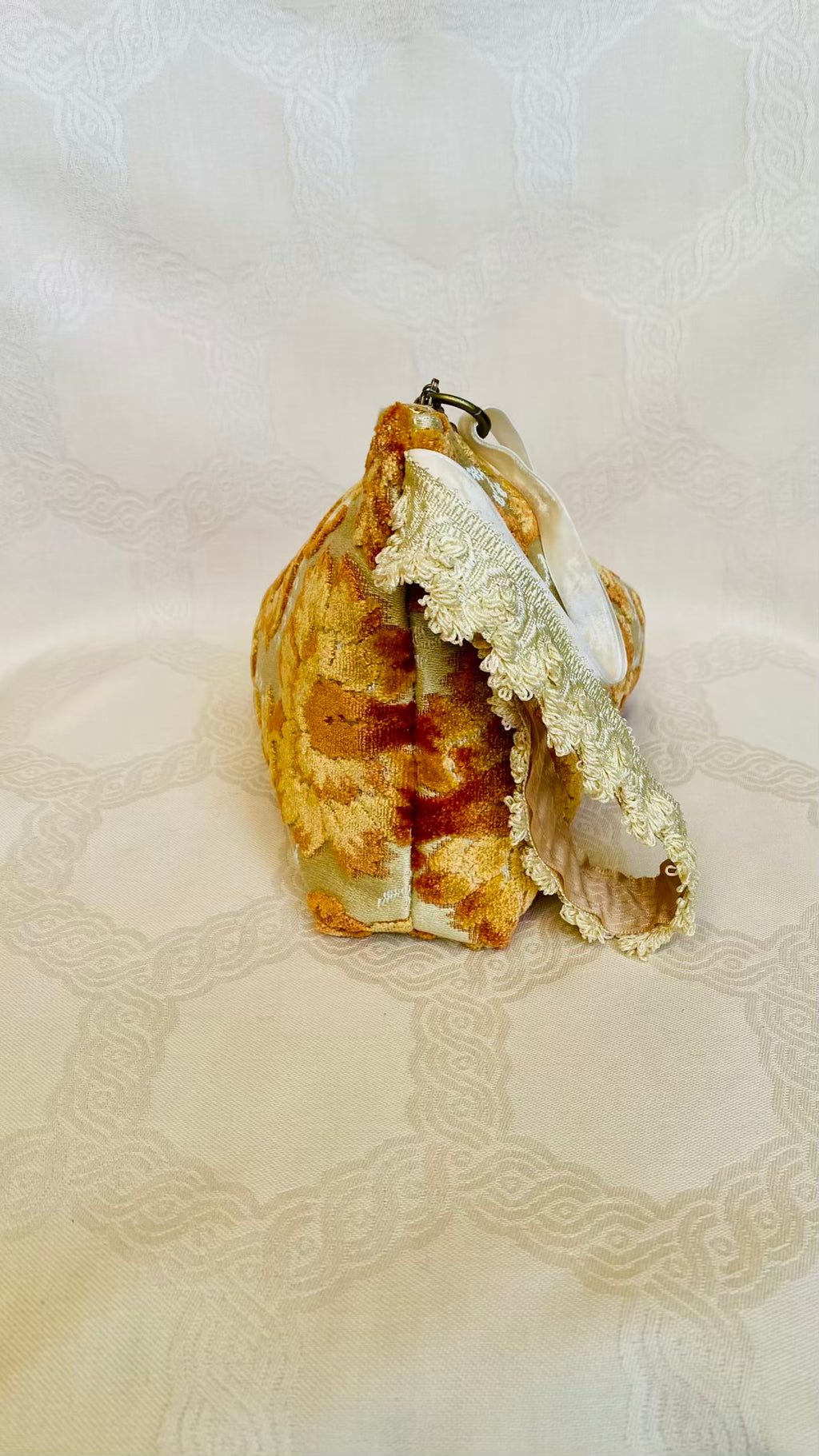 Sac Berlingot MariParis – Collection Marie-Antoinette Pièce unique artisanale     Fait main en France