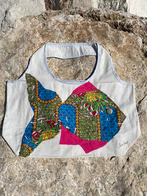 Grand Sac Cabas MariParis – Collection Trésors Marins
