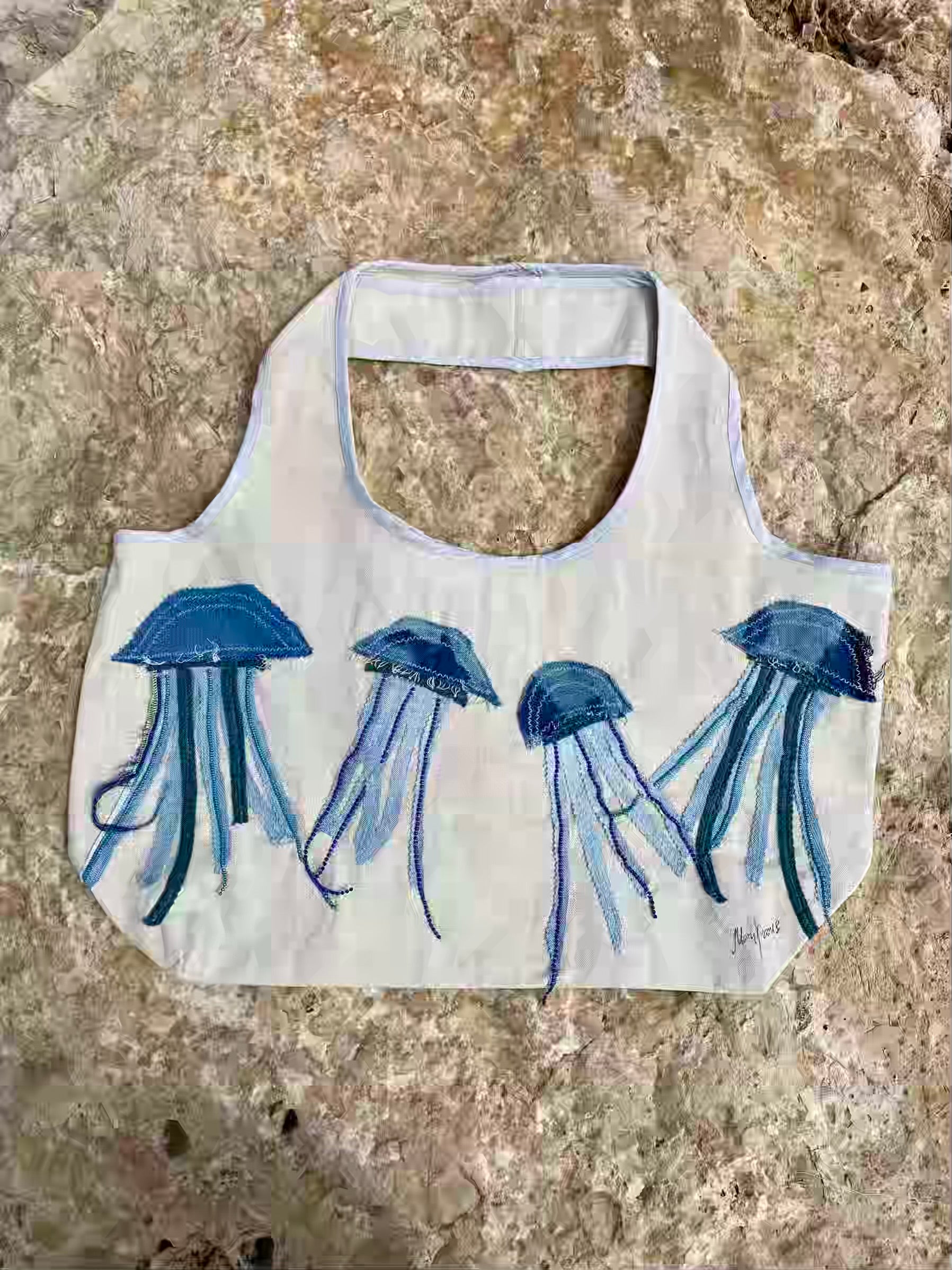 Grand Sac Cabas MariParis – Collection Trésors Marins
