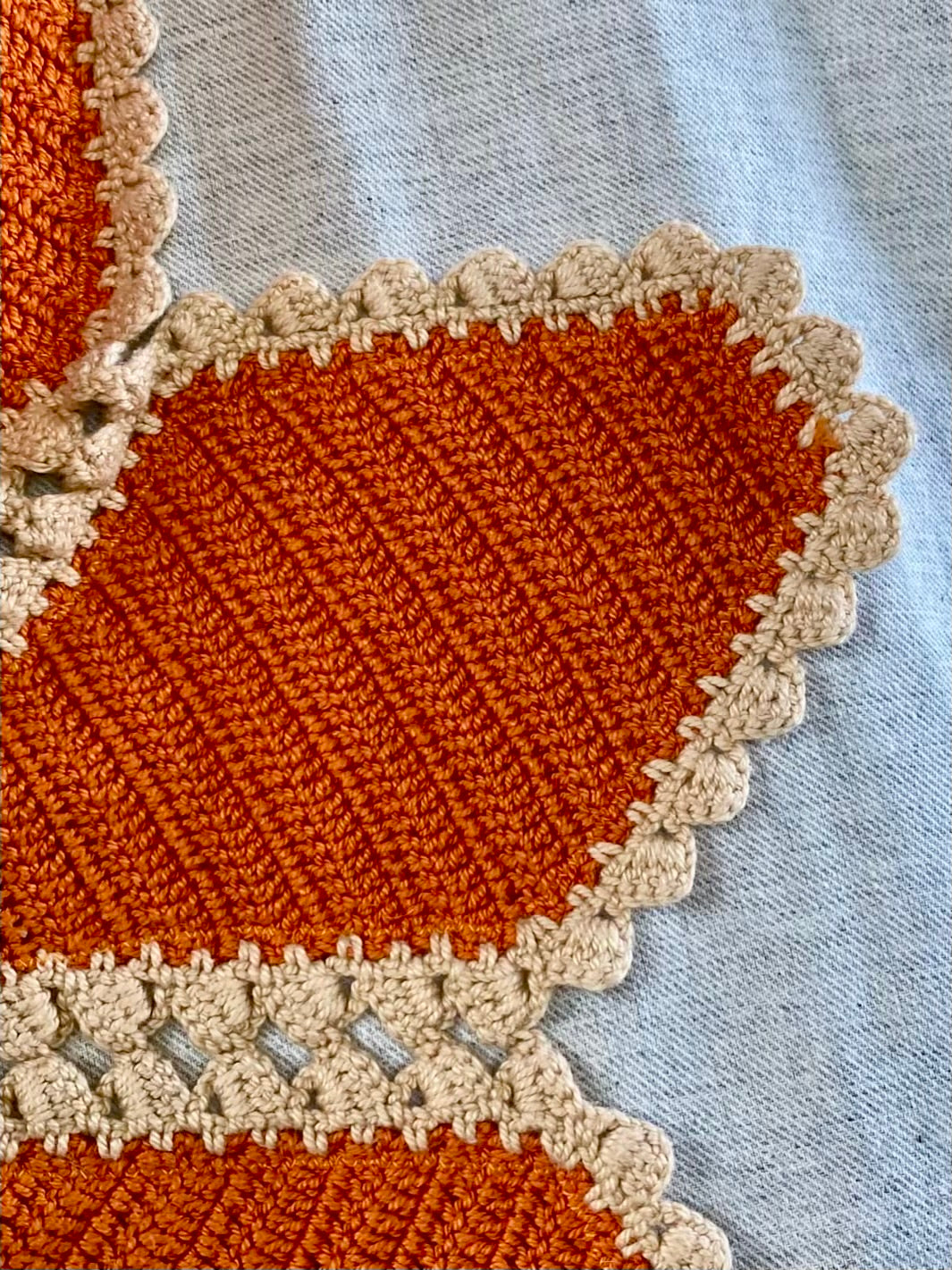 Grand Sac Cabas Crochet Fleur – Collection Jardin Impérial