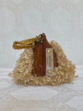 Berlingot Bouffon Bouclé Blond – Pochette Fantaisie Fait Main | MariParis