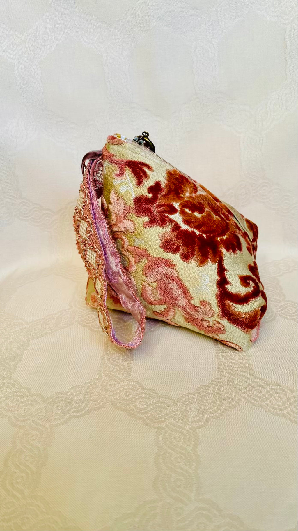Sac Berlingot MariParis – Collection Marie-Antoinette Pièce unique artisanale Fait main en France