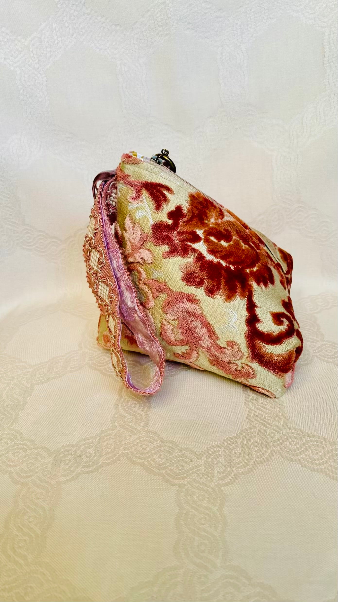 Sac Berlingot MariParis – Collection Marie-Antoinette Pièce unique artisanale Fait main en France
