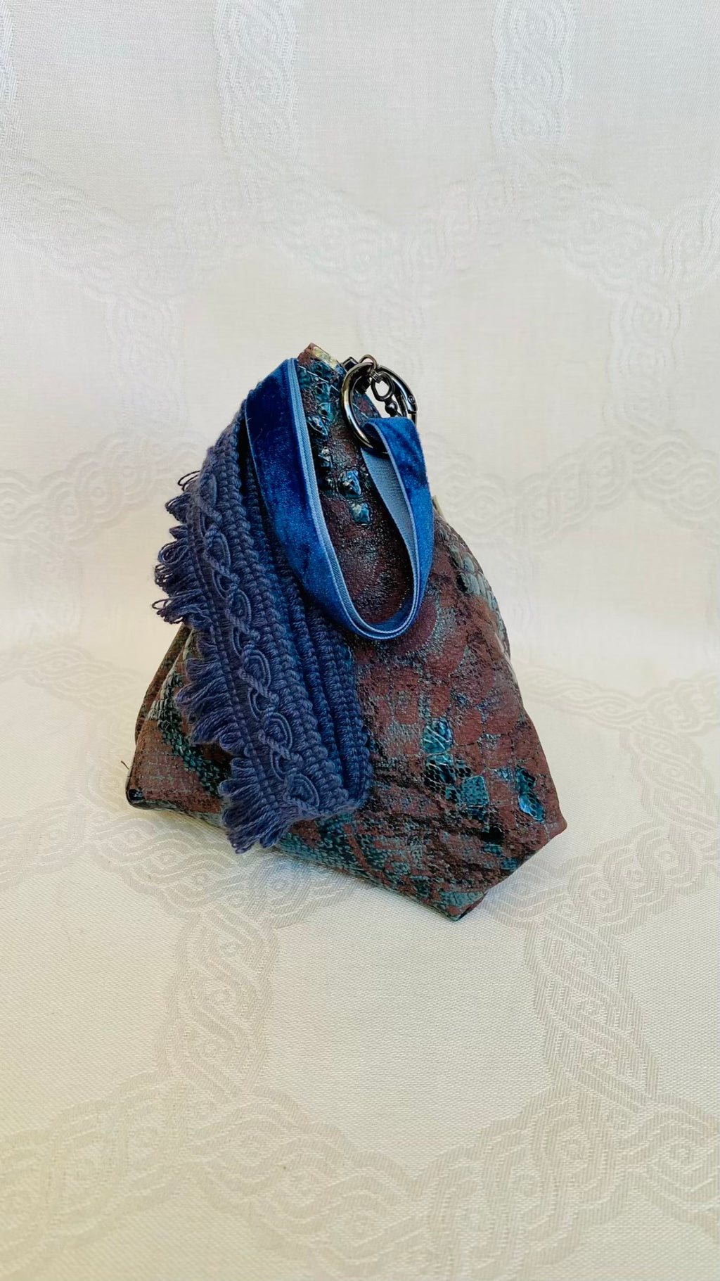 Sac Berlingot MariParis – Collection Rock&Glam     Pièce unique artisanale Fait main en France