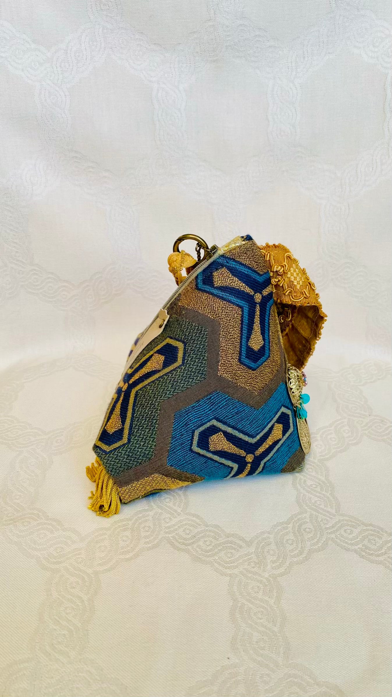Sac Berlingot MariParis – Collection Les Années Folles Pièce unique artisanale Fait main en France