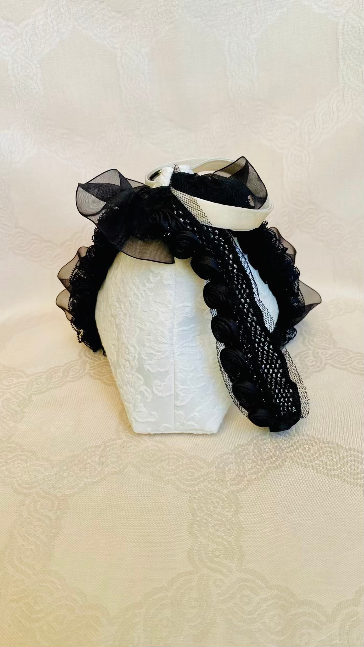 Sac Berlingot MariParis – Collection Venise             Pièce unique artisanale Fait main en France