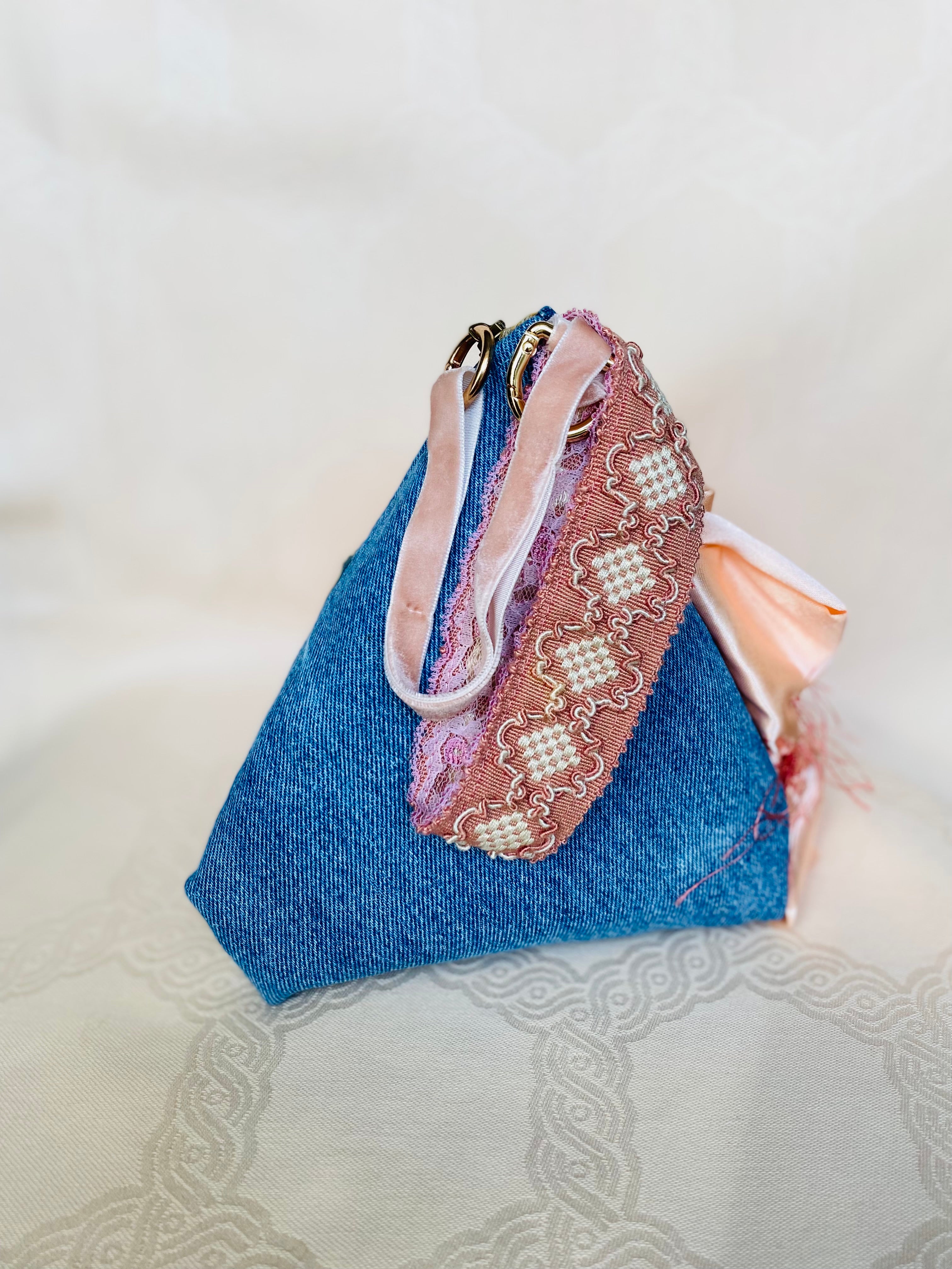 Sac Berlingot  MariParis – Collection Rock & Glam
Pièce unique artisanale faite main en France