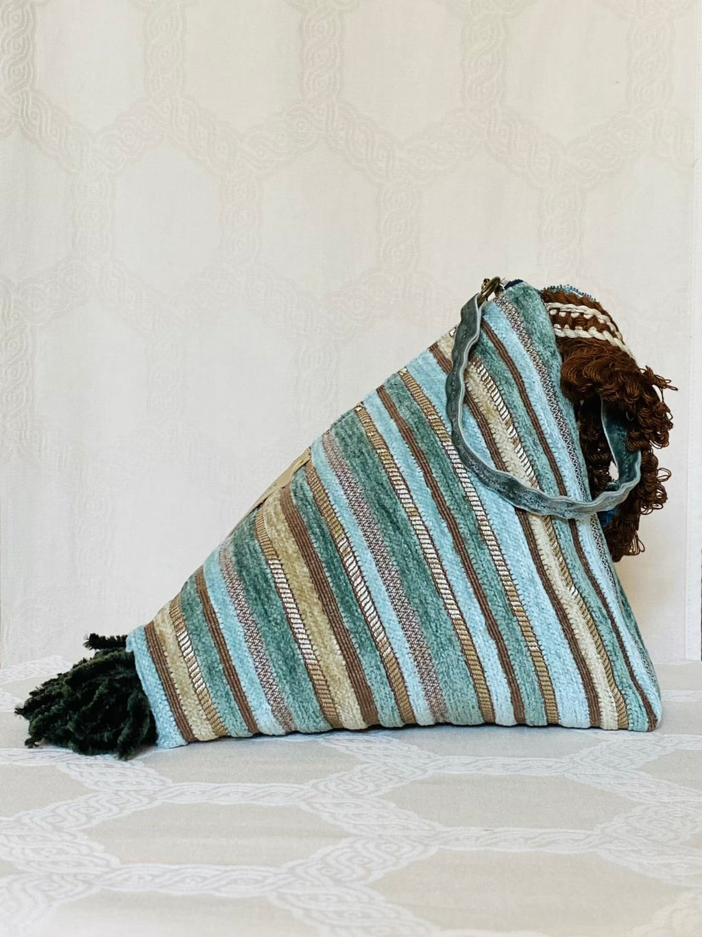 Berlingot Les Années Folles – Bleu Turquoise & Franges
