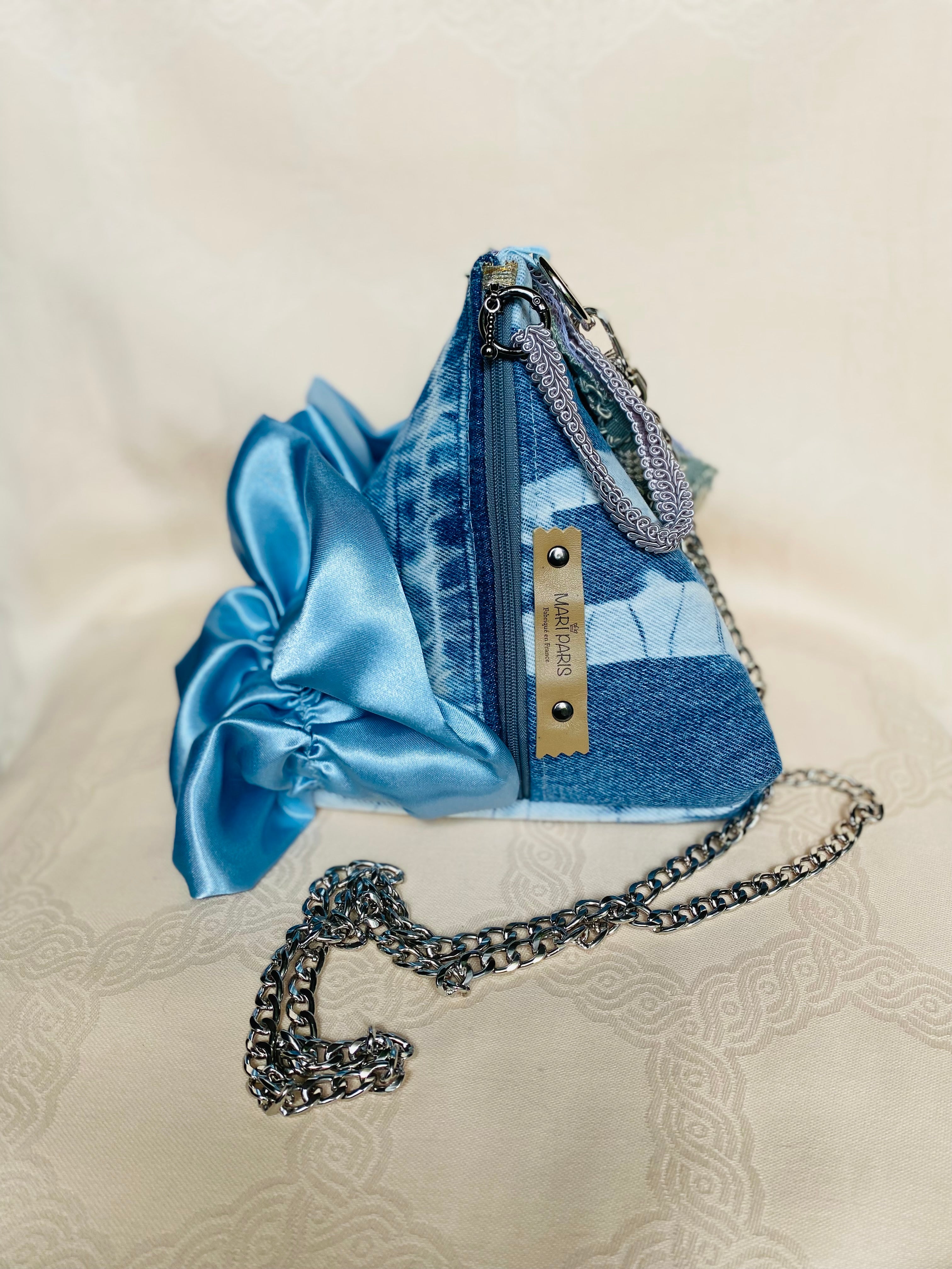 Sac Berlingot MariParis – Collection Rock & Glam
Pièce unique, faite main en France.