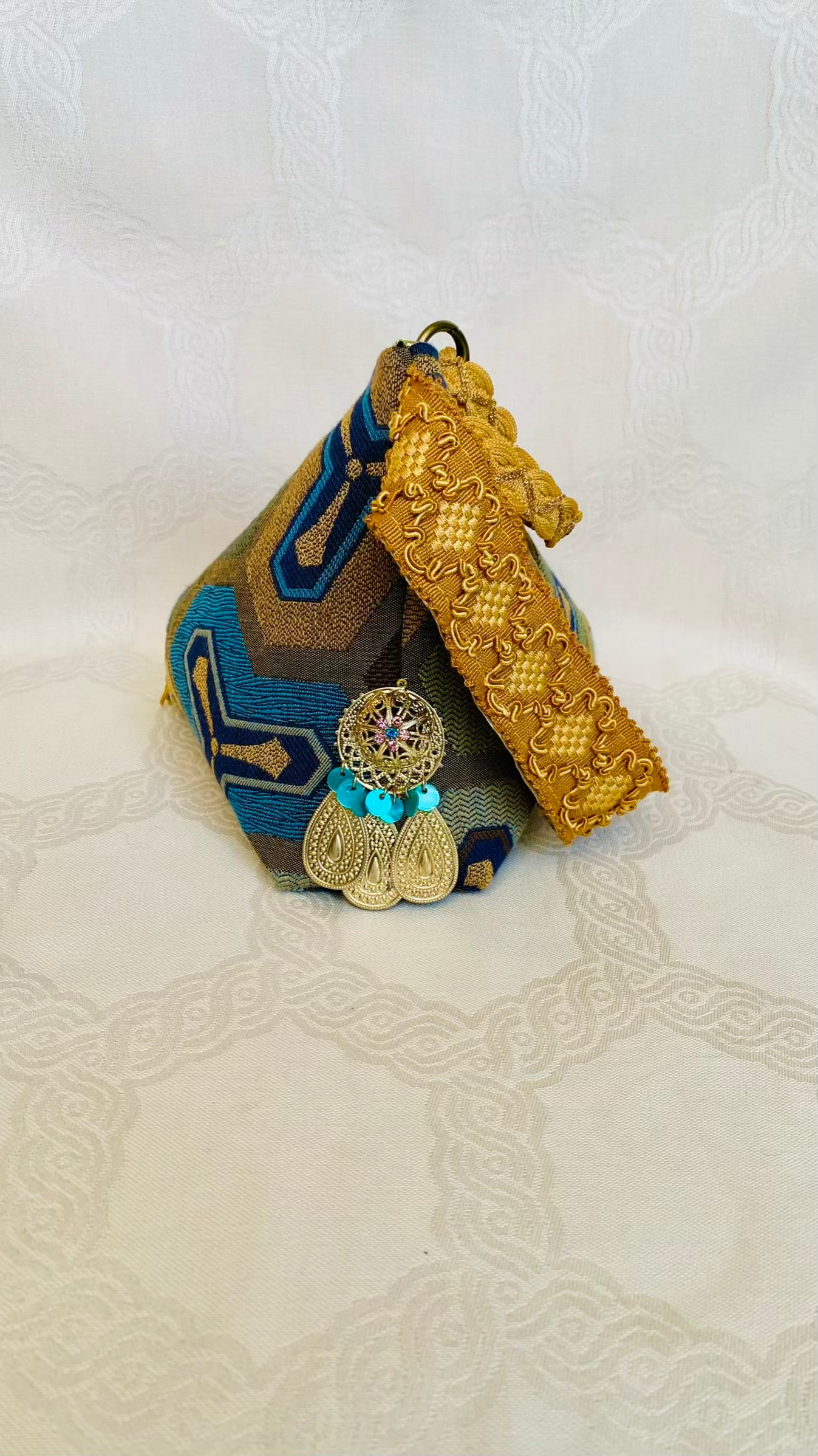Sac Berlingot MariParis – Collection Les Années Folles Pièce unique artisanale Fait main en France