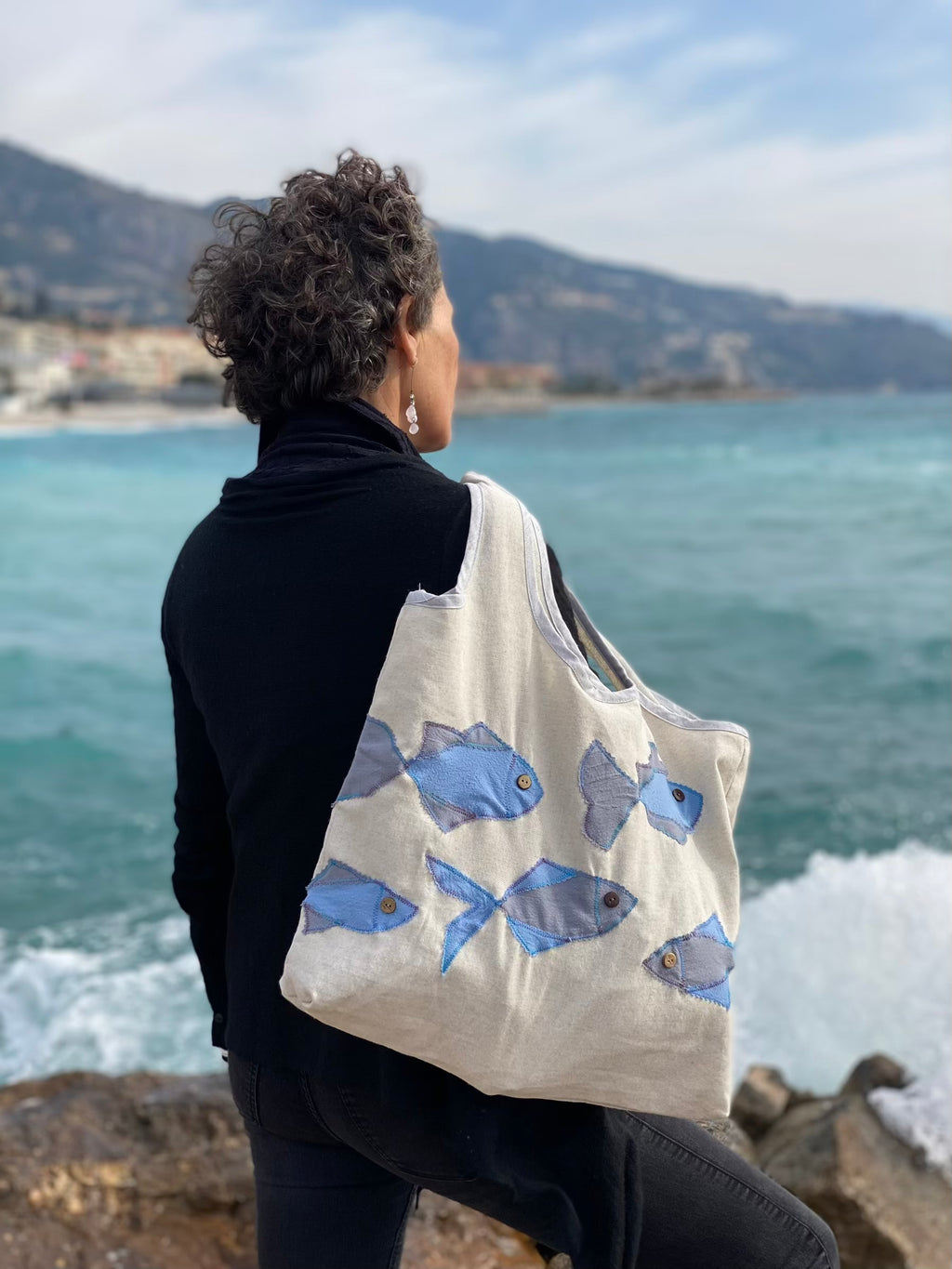 Sac Cabas MariParis – Collection Trésors Marins