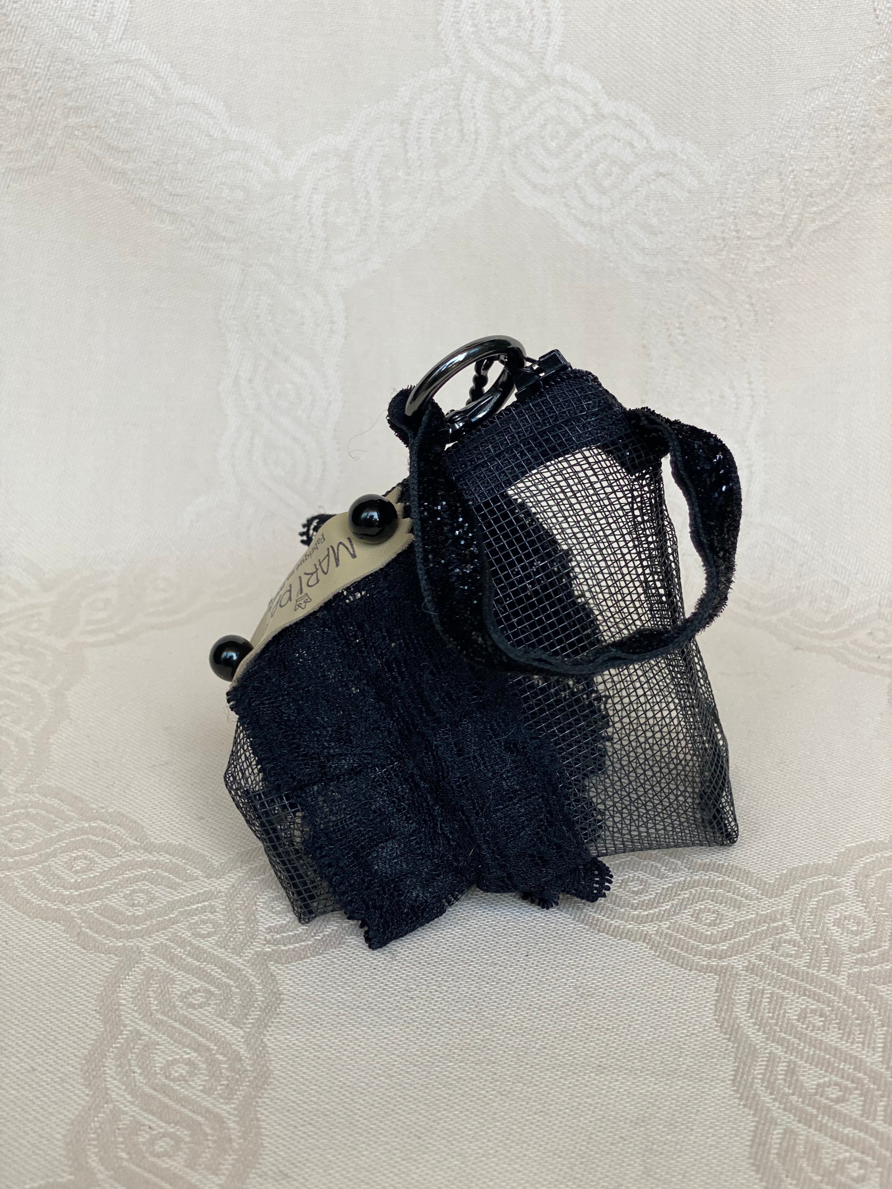 Pochette Berlingot Résille Dentelle Ceinture – Rock&Glam MariParis
